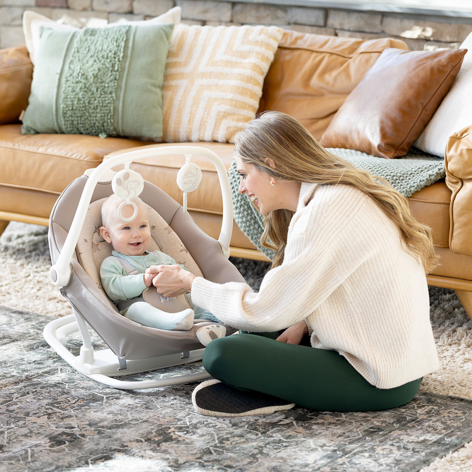 Sansa Ev Tipi Ana Kucağı Otomatik Salıncak