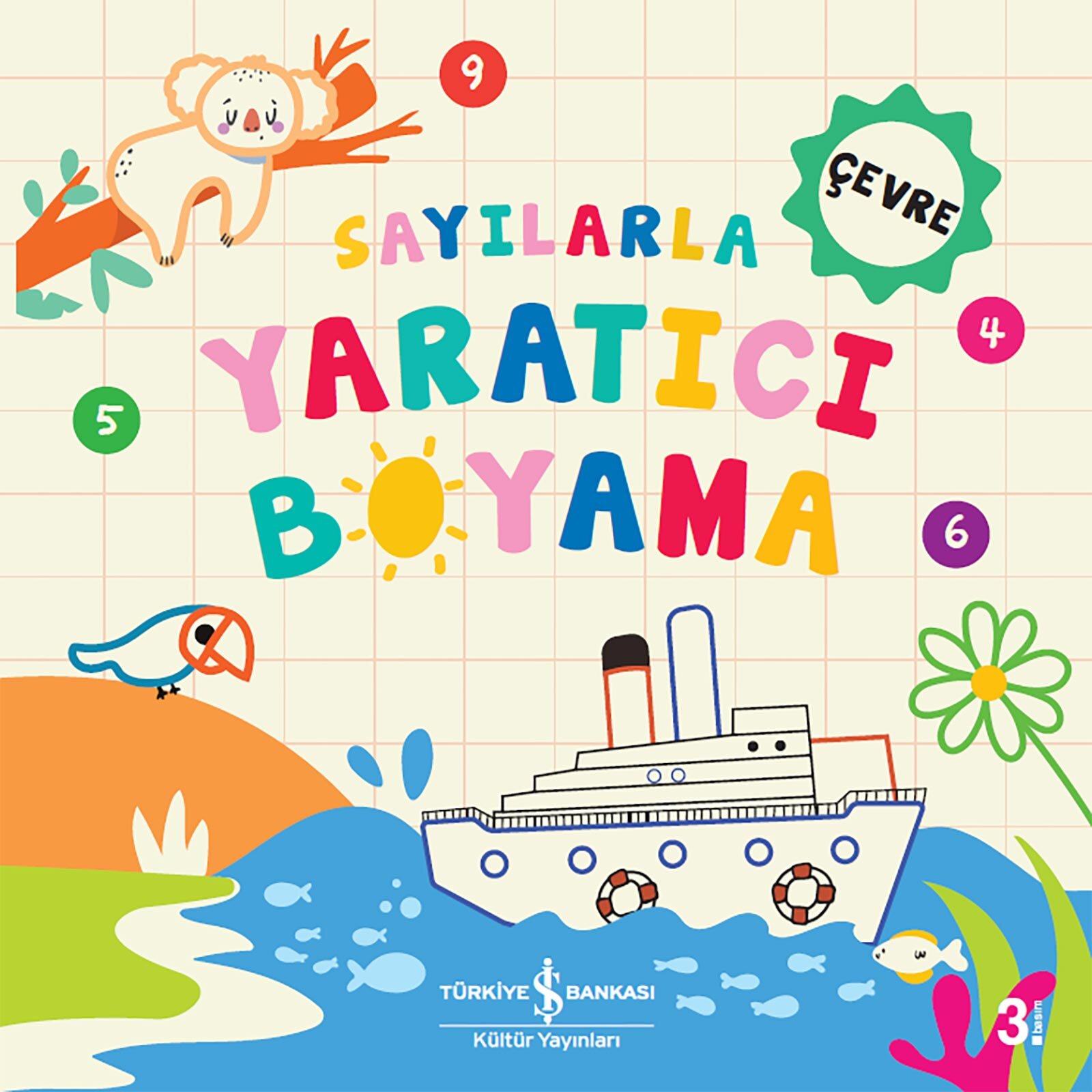 Sayılarla Yaratıcı Boyama - Çevre