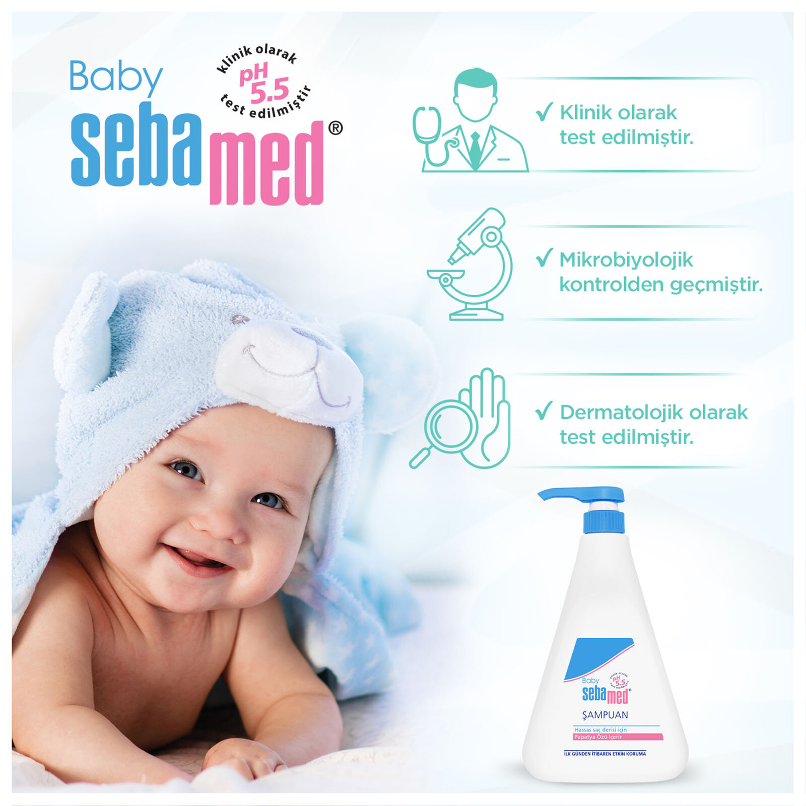 Baby Sebamed Bebek Şampuanı 750 ml