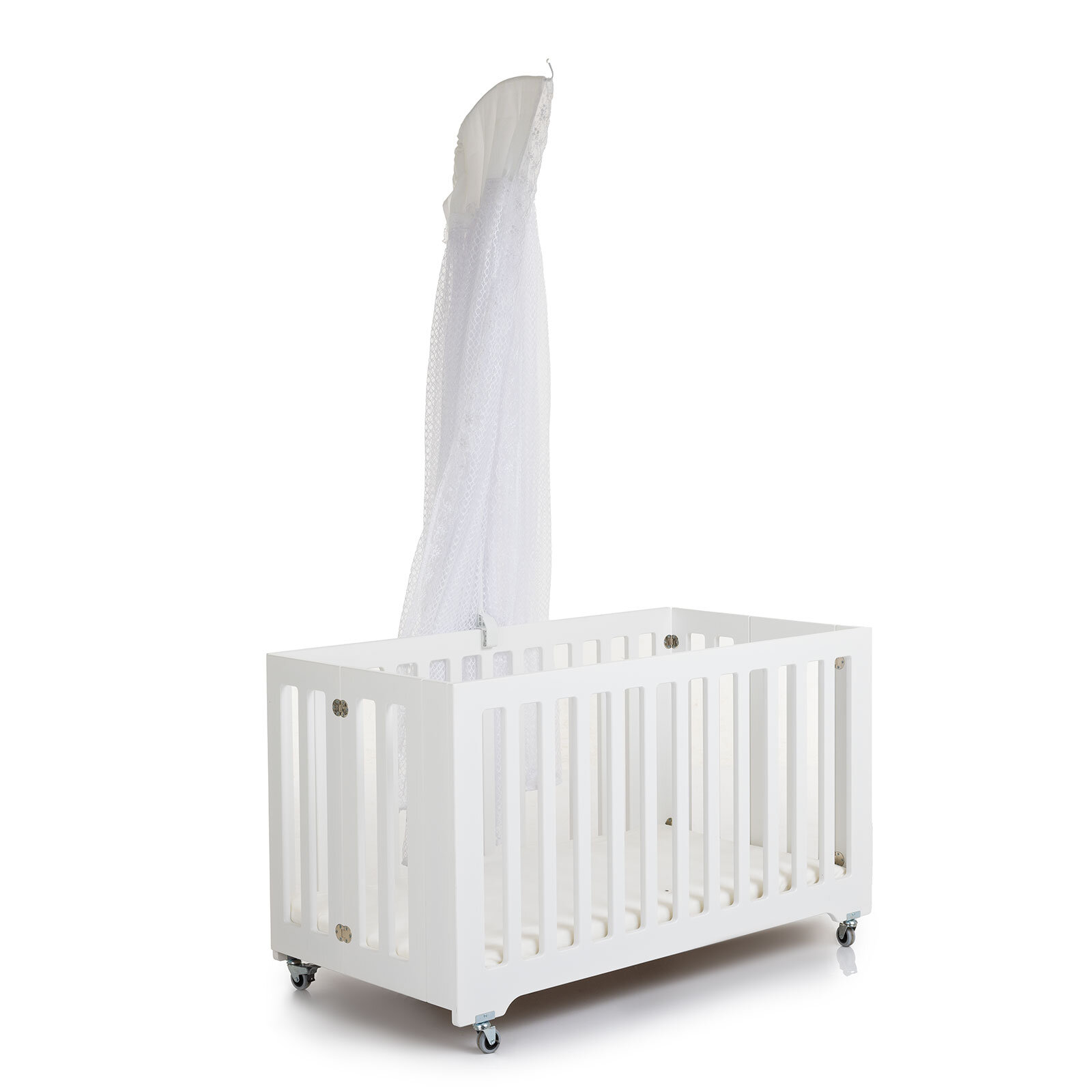 Bebek Tül Cibinlik Sedefli Beyaz Bebek Tül Cibinlik Sedefli Beyaz