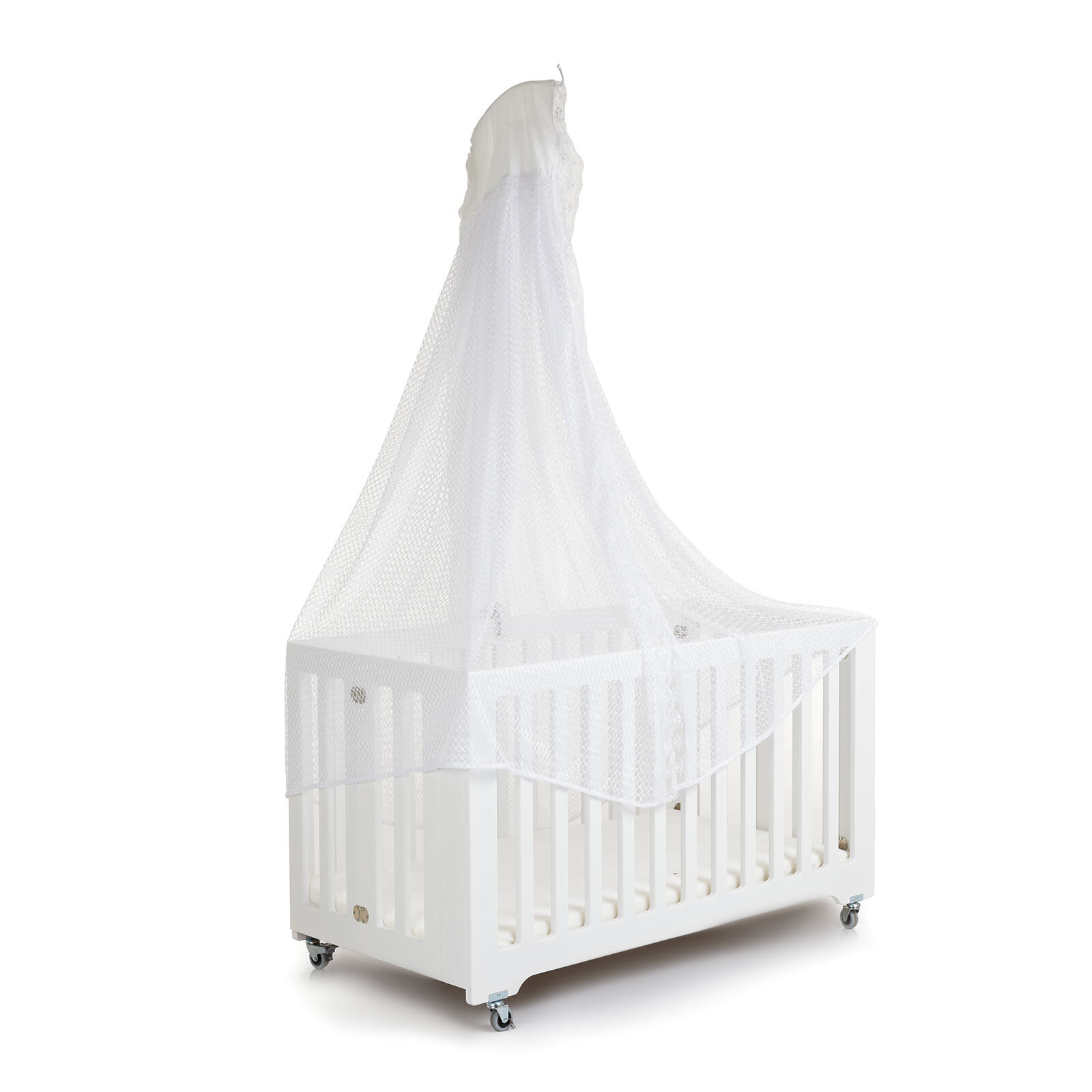 Bebek Tül Cibinlik Sedefli Beyaz Bebek Tül Cibinlik Sedefli Beyaz