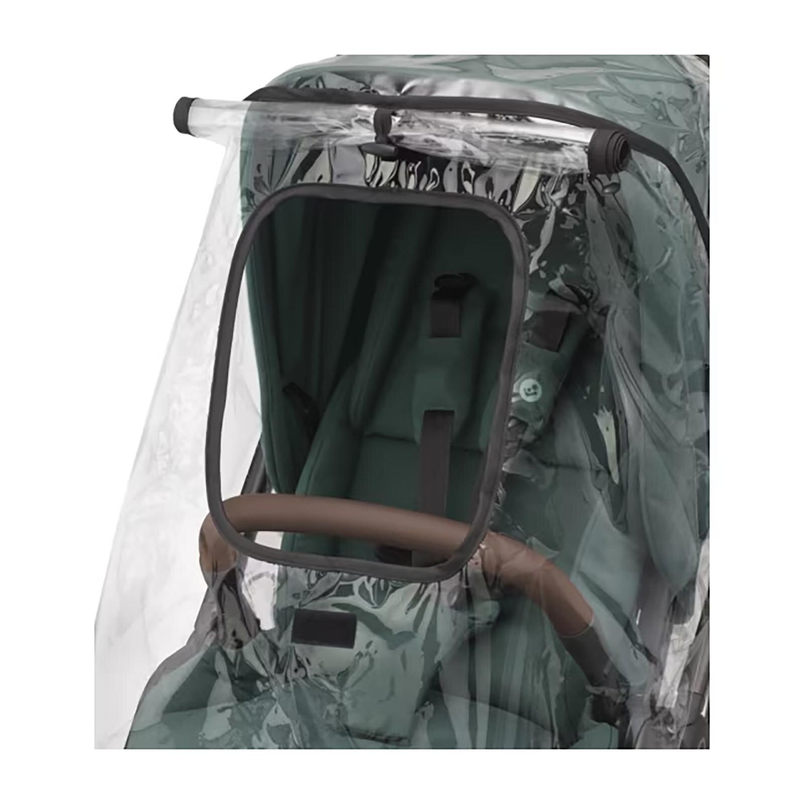 Şeffaf Bebek Arabası Yağmurluğu