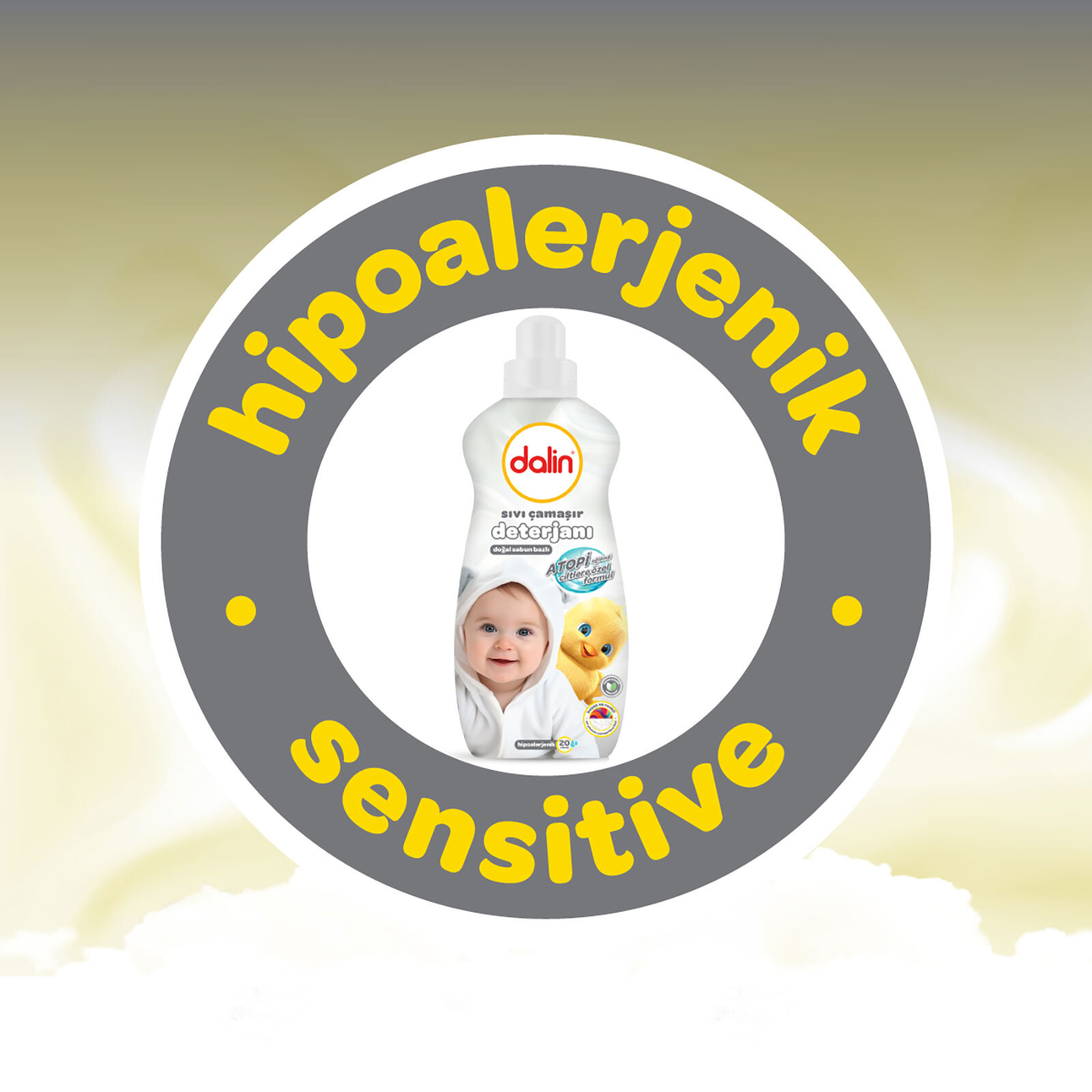 Sensitive Doğal Sabun Bazlı Sıvı Çamaşır Deterjanı 1500 ml