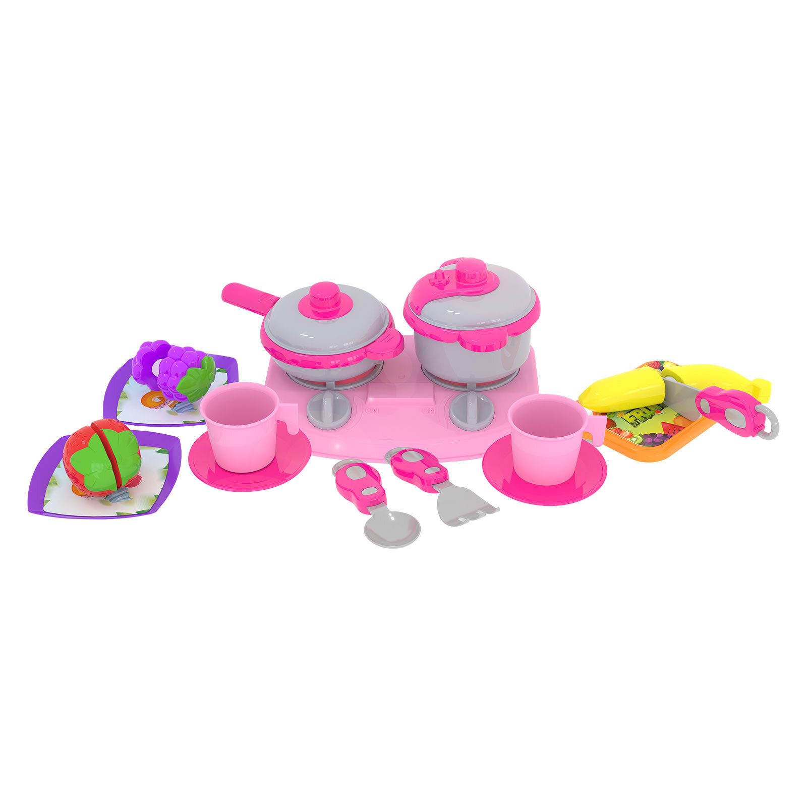 Sesli Işıklı Kesilebilir Meyveli Ocak Seti Sesli Işıklı Kesilebilir Meyveli Ocak Seti