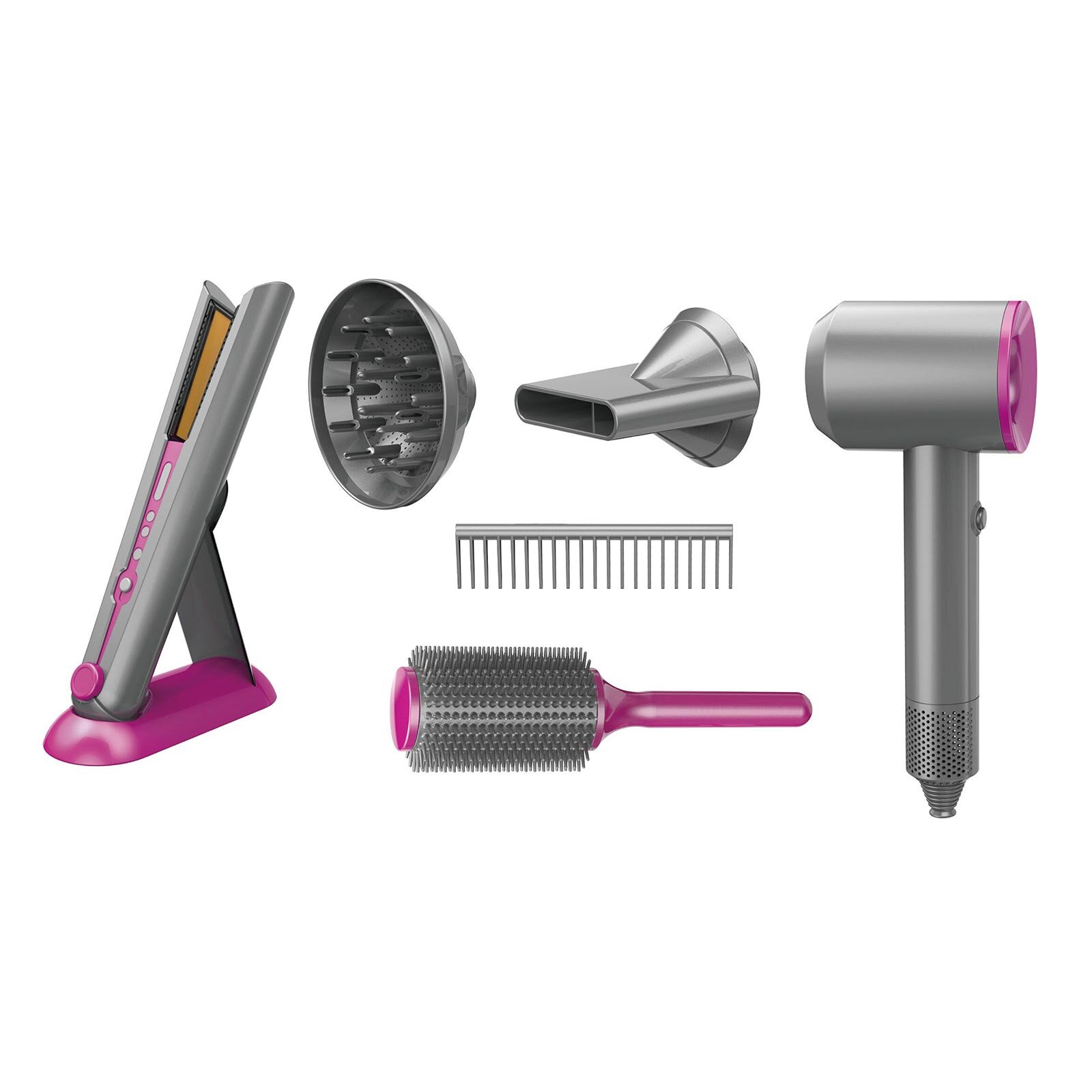 Sesli ve Işıklı 2in1 Lüks Saç Bakım Seti Sesli ve Işıklı 2in1 Lüks Saç Bakım Seti