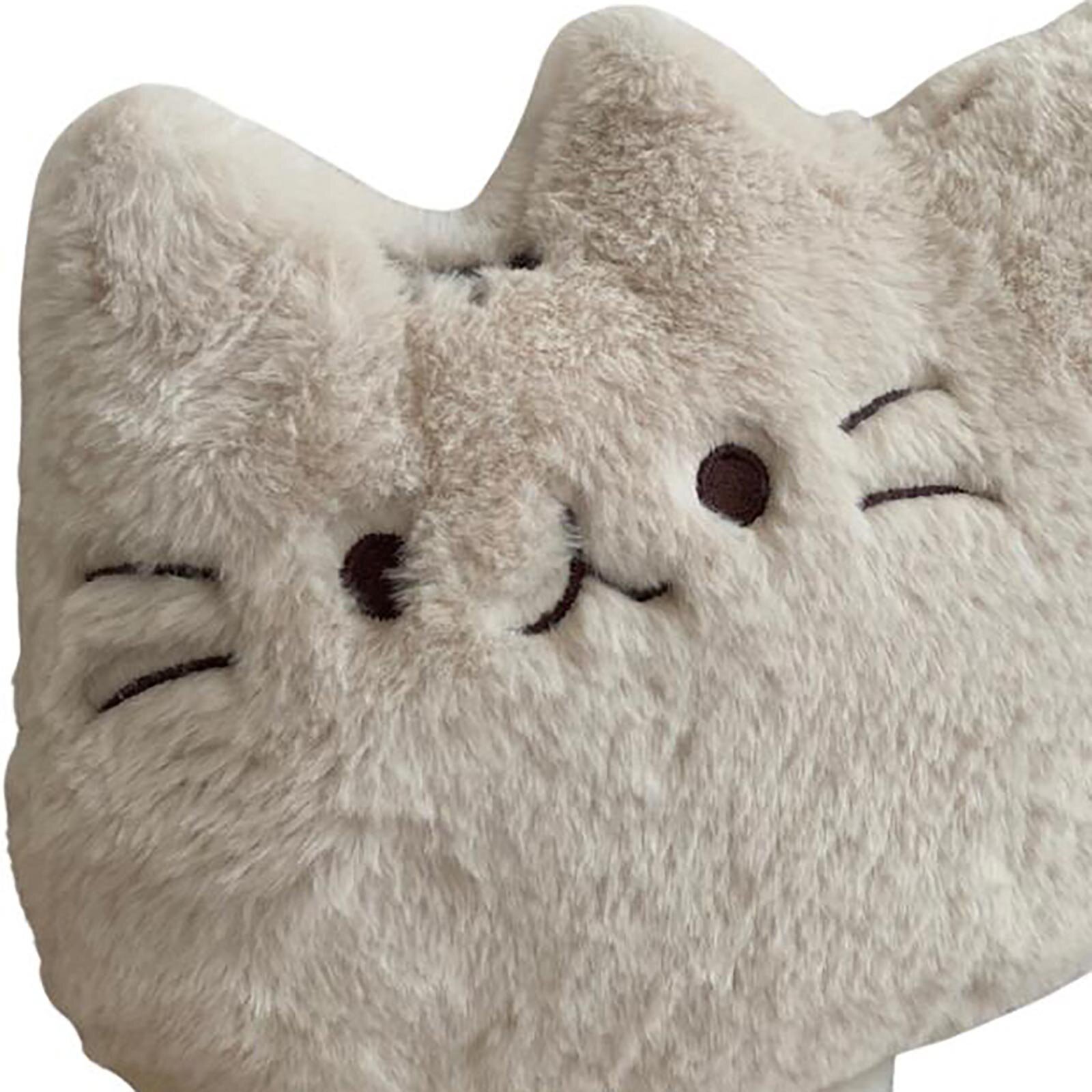 Sevimli Kedi Yastık, Ekru, 35x Sevimli Kedi Yastık, Ekru, 35x