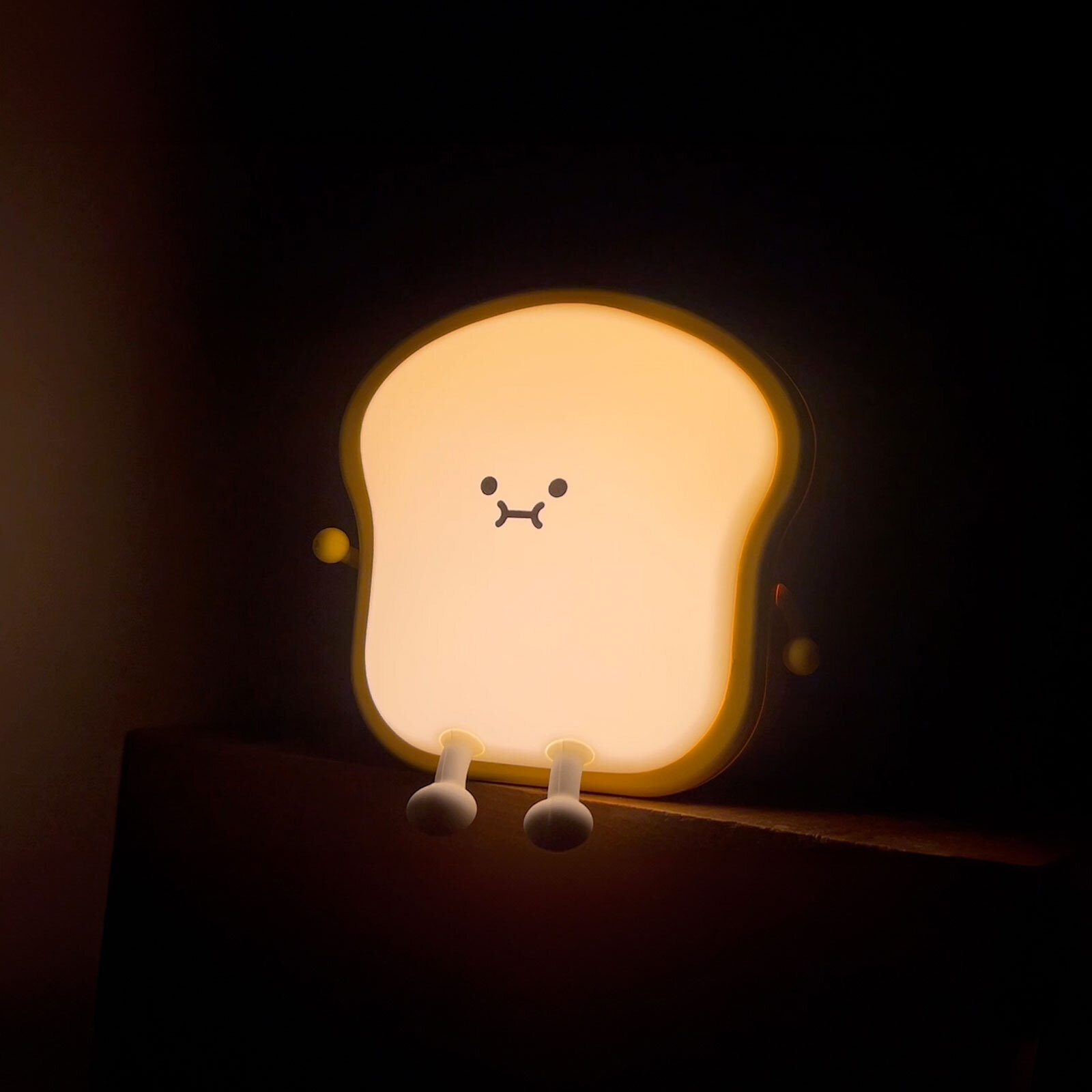 Çocuk Sevimli Tost Silikon Gece Lambası Çocuk Sevimli Tost Silikon Gece Lambası