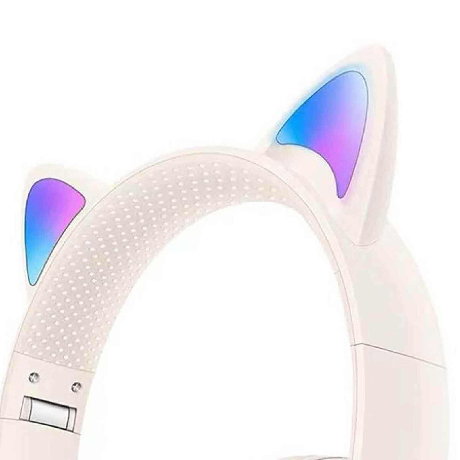 SHAZA Kulaküstü Bluetooth Kedili Çoçuk Kulaklık / Beyaz