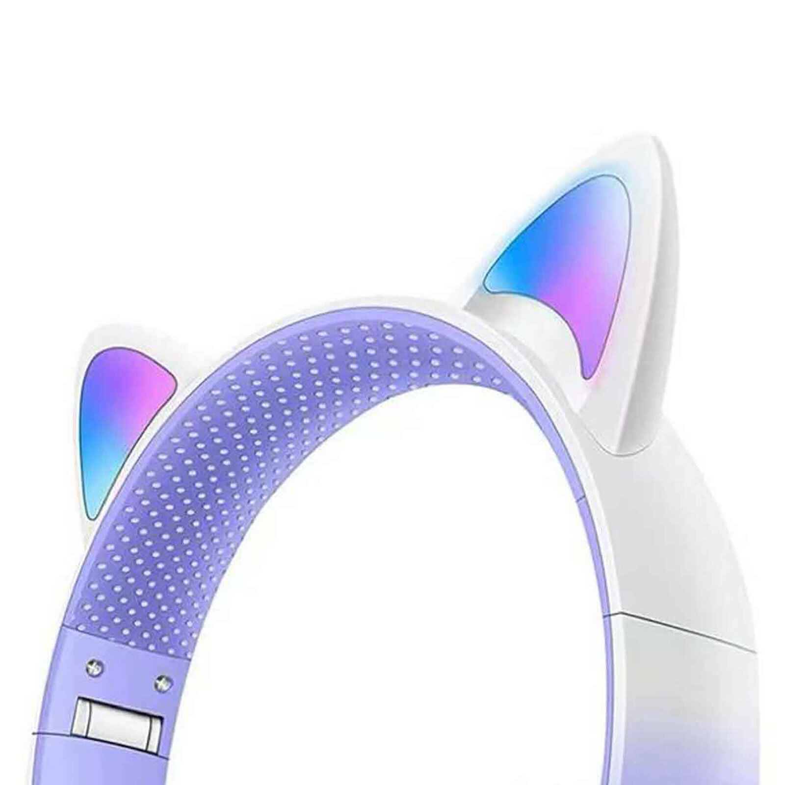 SHAZA Kulaküstü Bluetooth Kedili Çoçuk Kulaklık / Mor