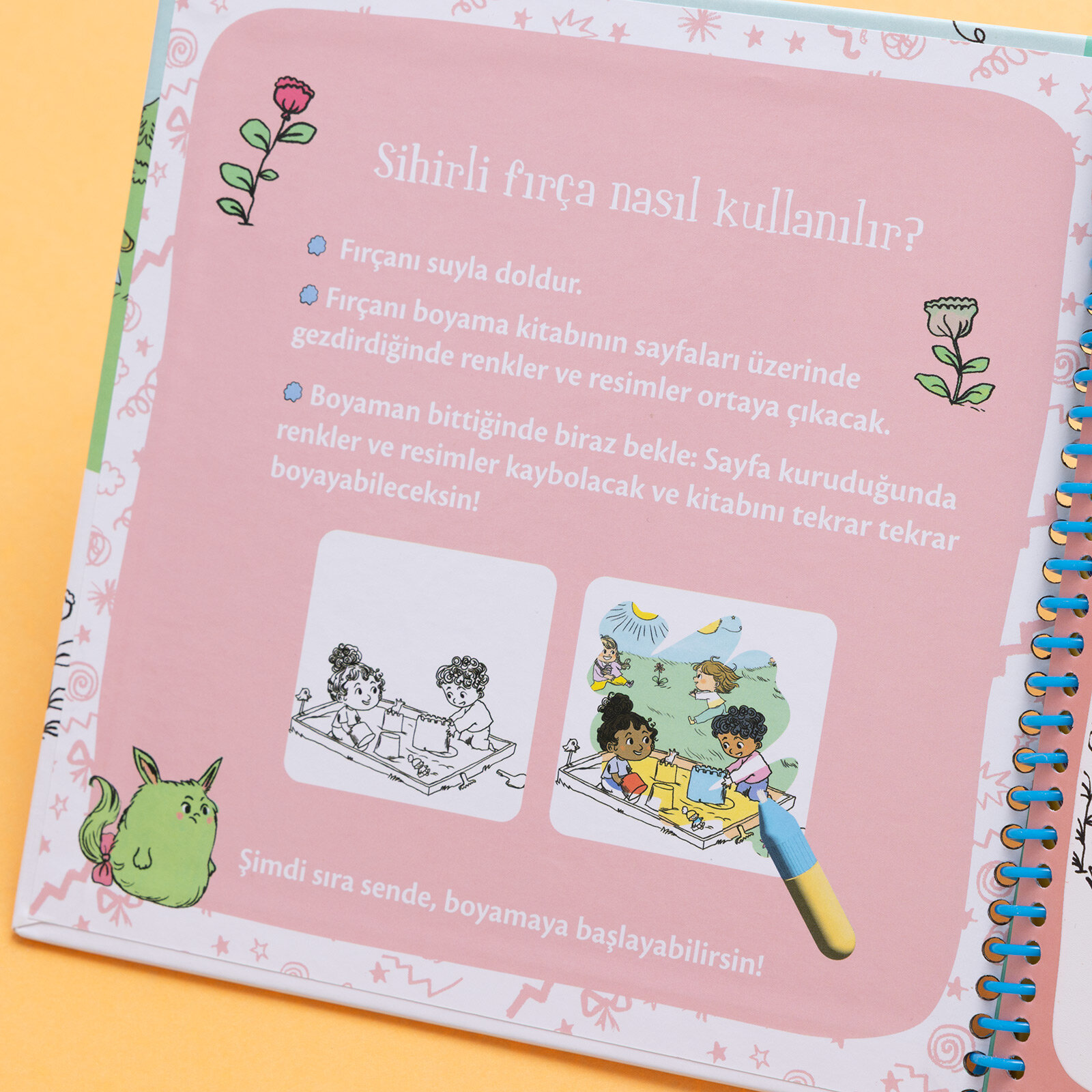 Sihirli Boyama Kitabı - Duygular Sihirli Boyama Kitabı - Duygular