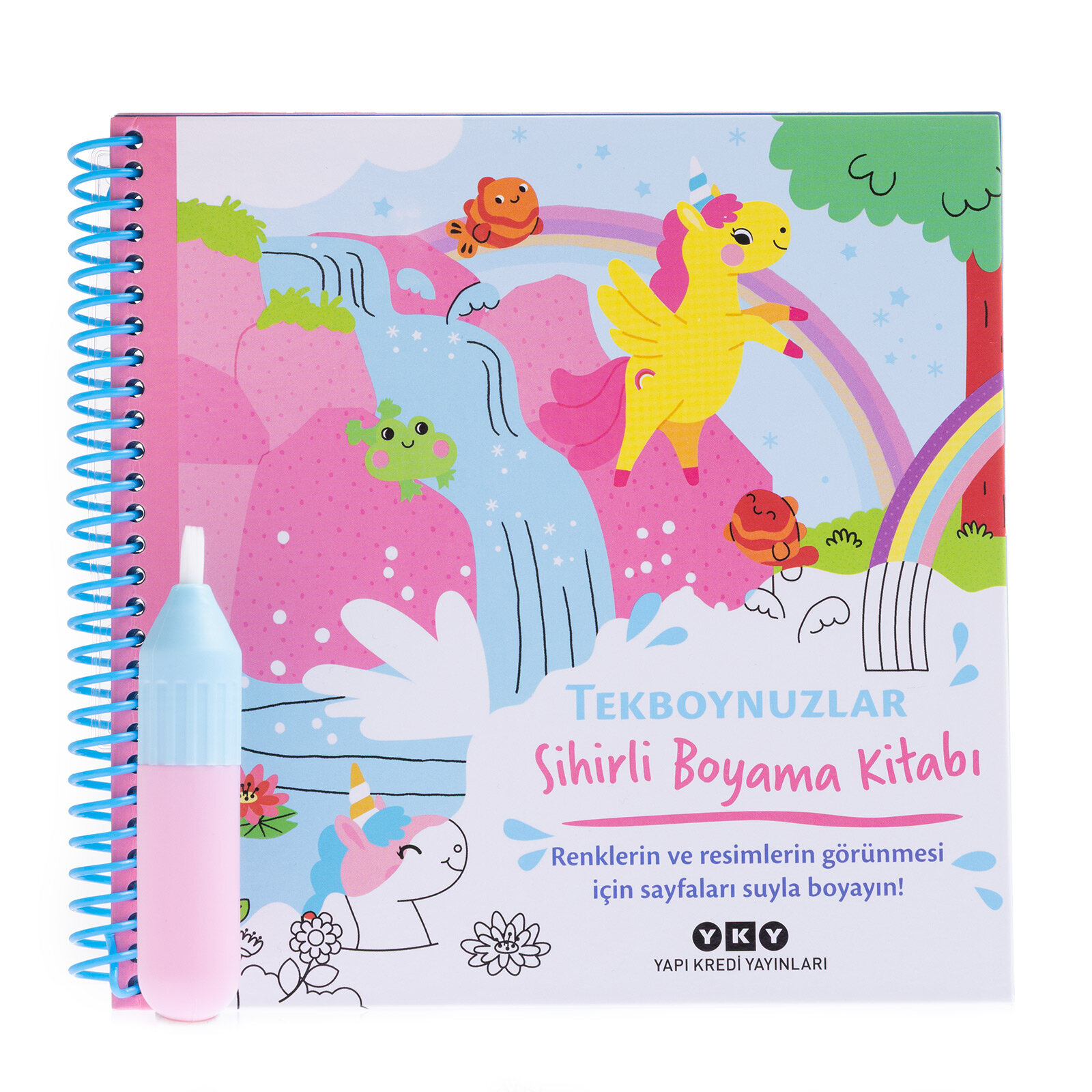 Sihirli Boyama Kitabı - Tek Boynuzlar