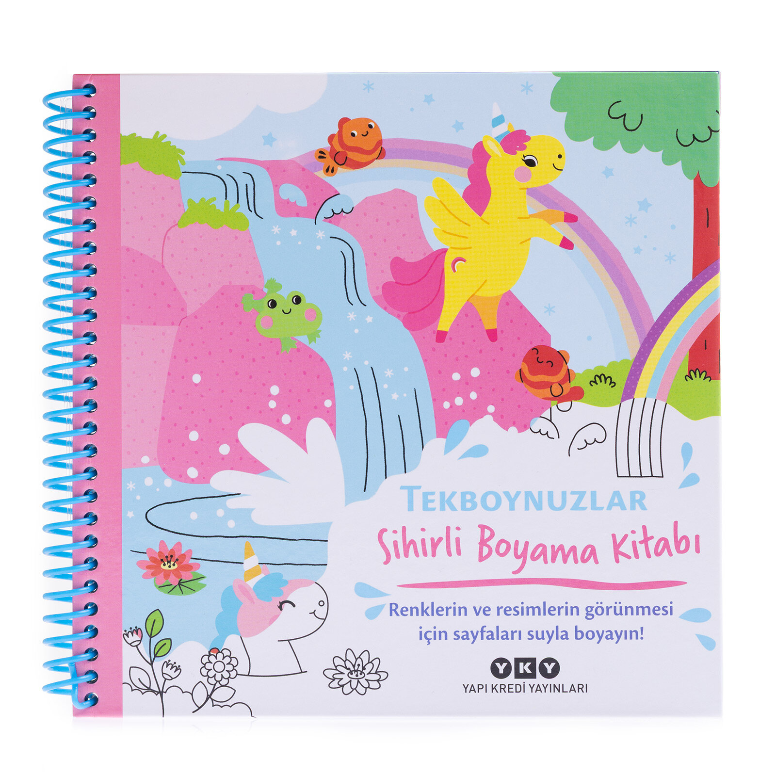 Sihirli Boyama Kitabı - Tek Boynuzlar