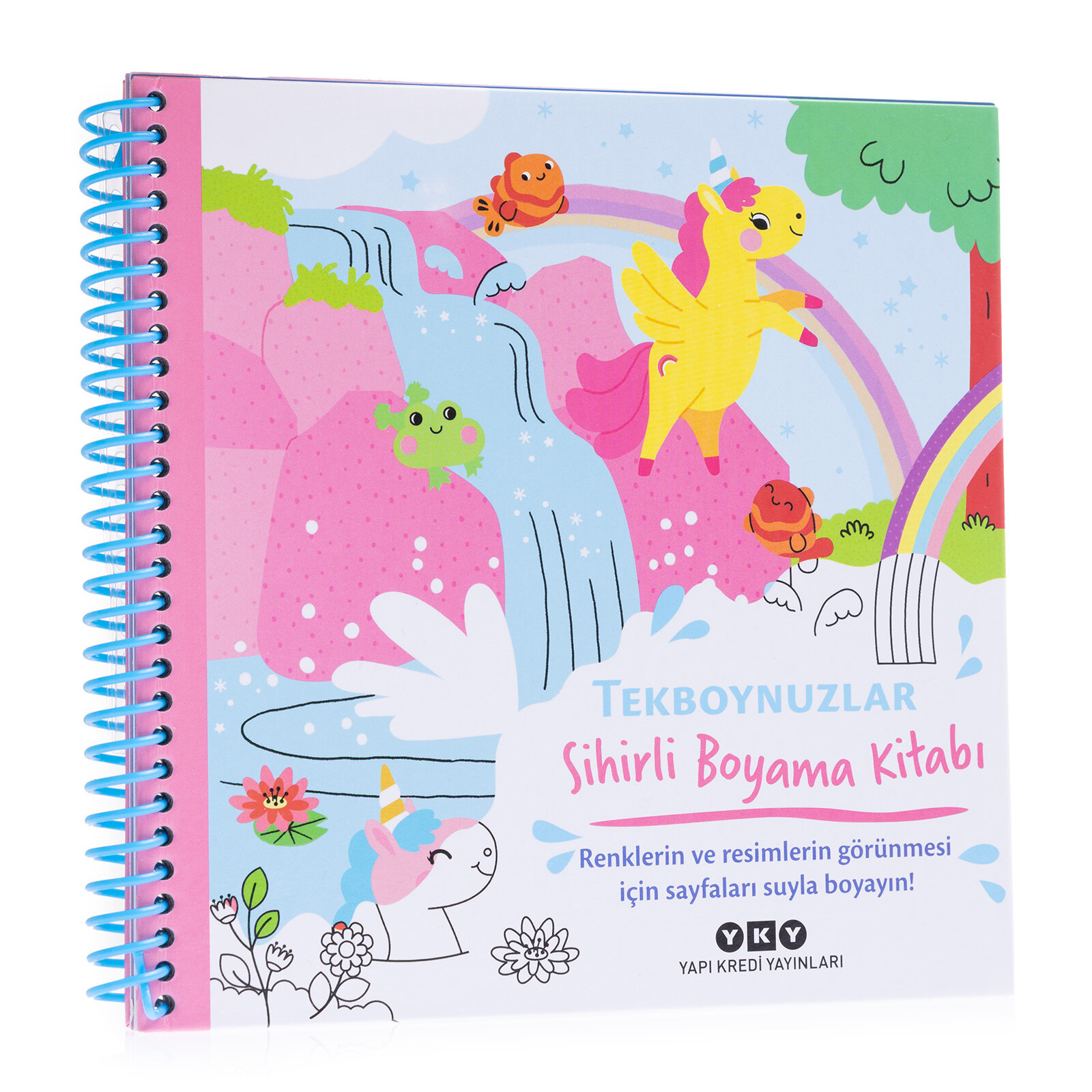 Sihirli Boyama Kitabı - Tek Boynuzlar