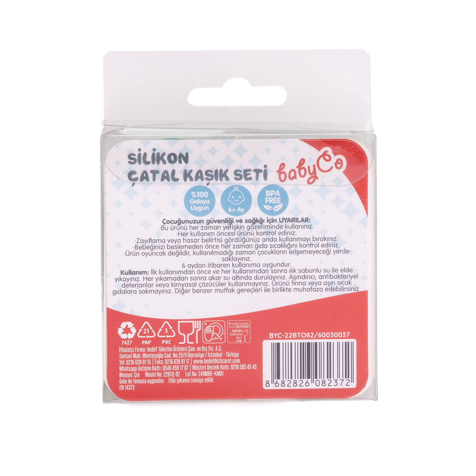 Silikon Çatal Kaşık Seti