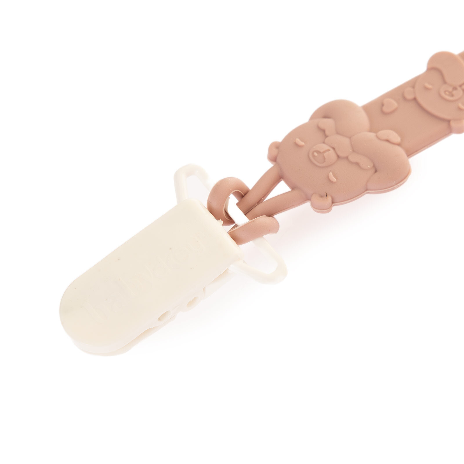 Silikon Emzik Askısı - Pembe