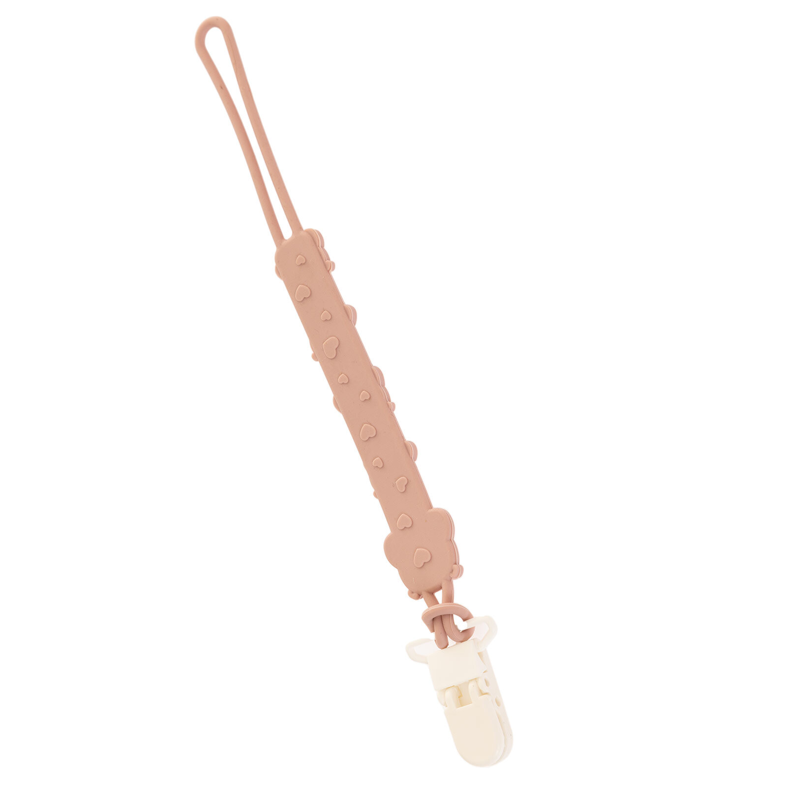 Silikon Emzik Askısı - Pembe