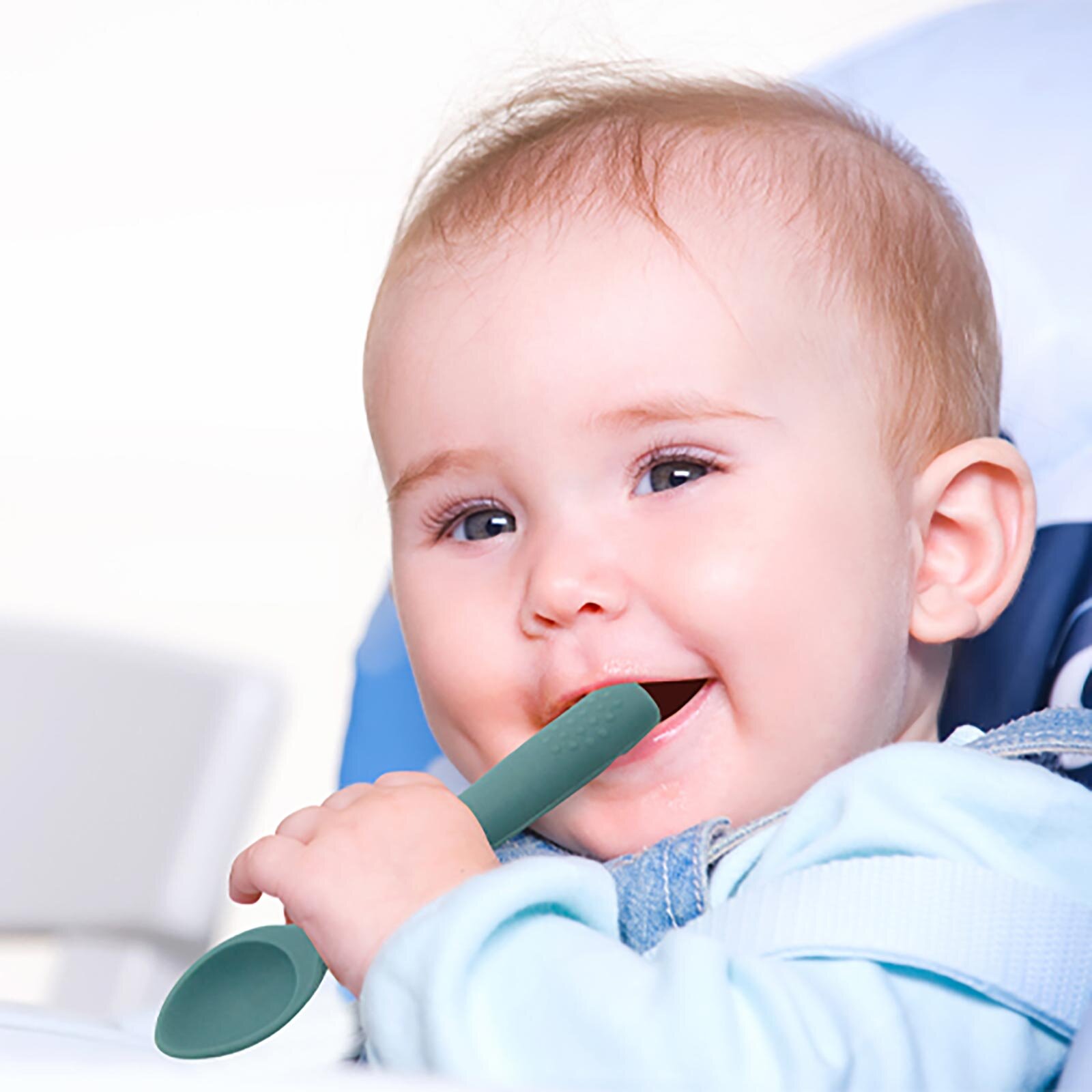 Silikon Kaşık - Mint Silikon Kaşık - Mint