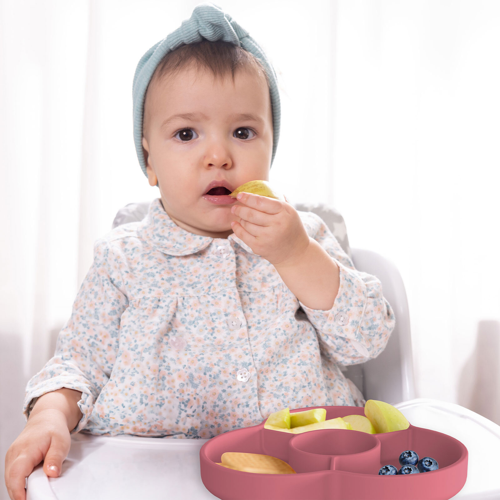 Nanninom Silikon Sürpriz Tabak Pembe