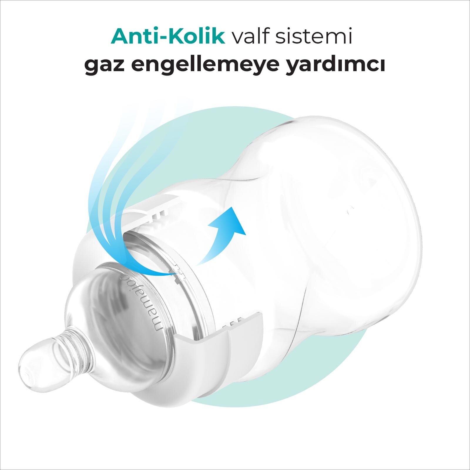 Silver Yavaş Akış PP Biberon 150 ml