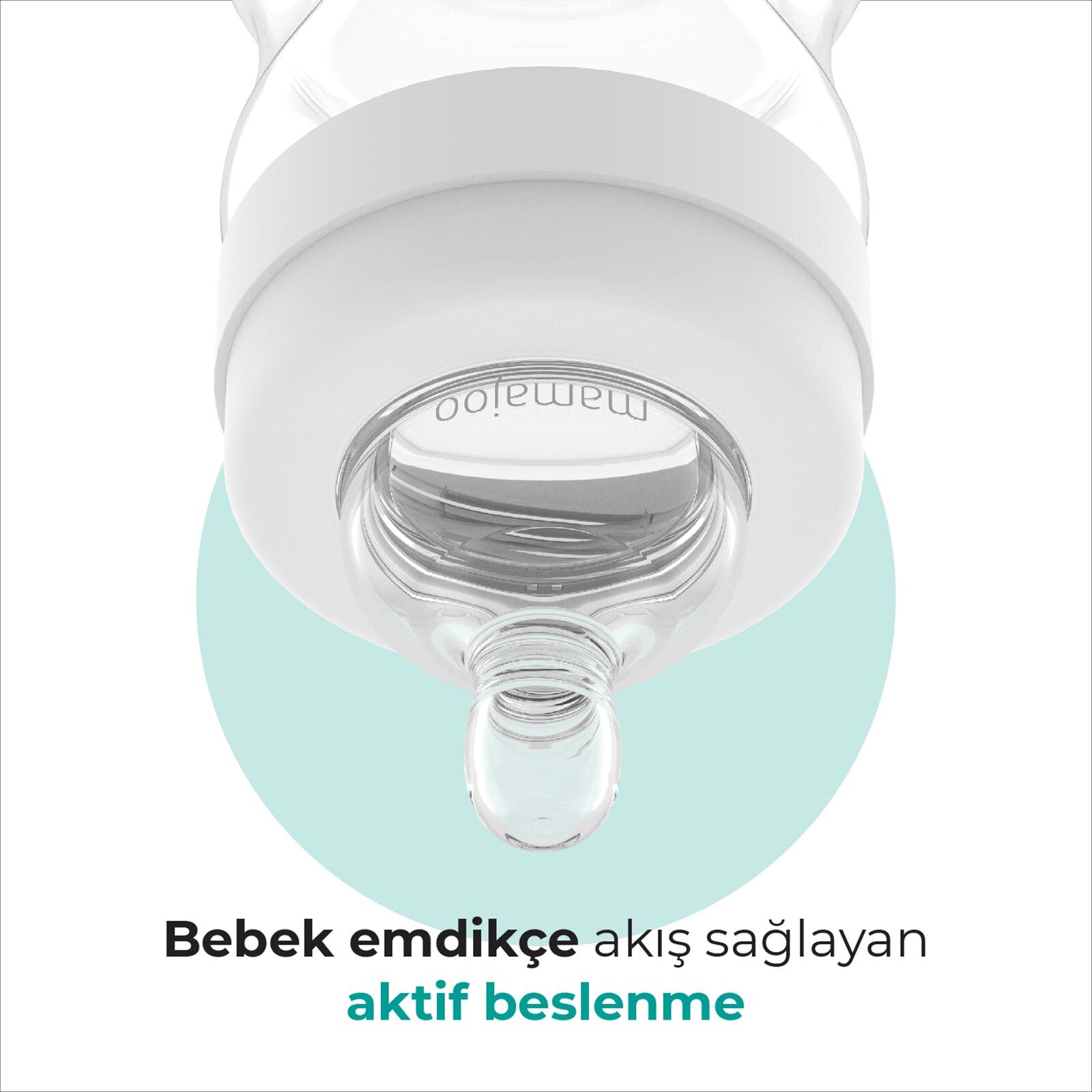 Silver Yavaş Akış PP Biberon 150 ml