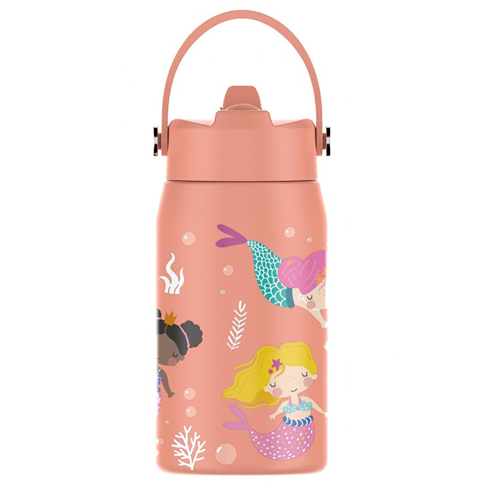 SipnJoy - Lil'Straw Çocuk Su Termosu | 420 ml - Mermaid Dream