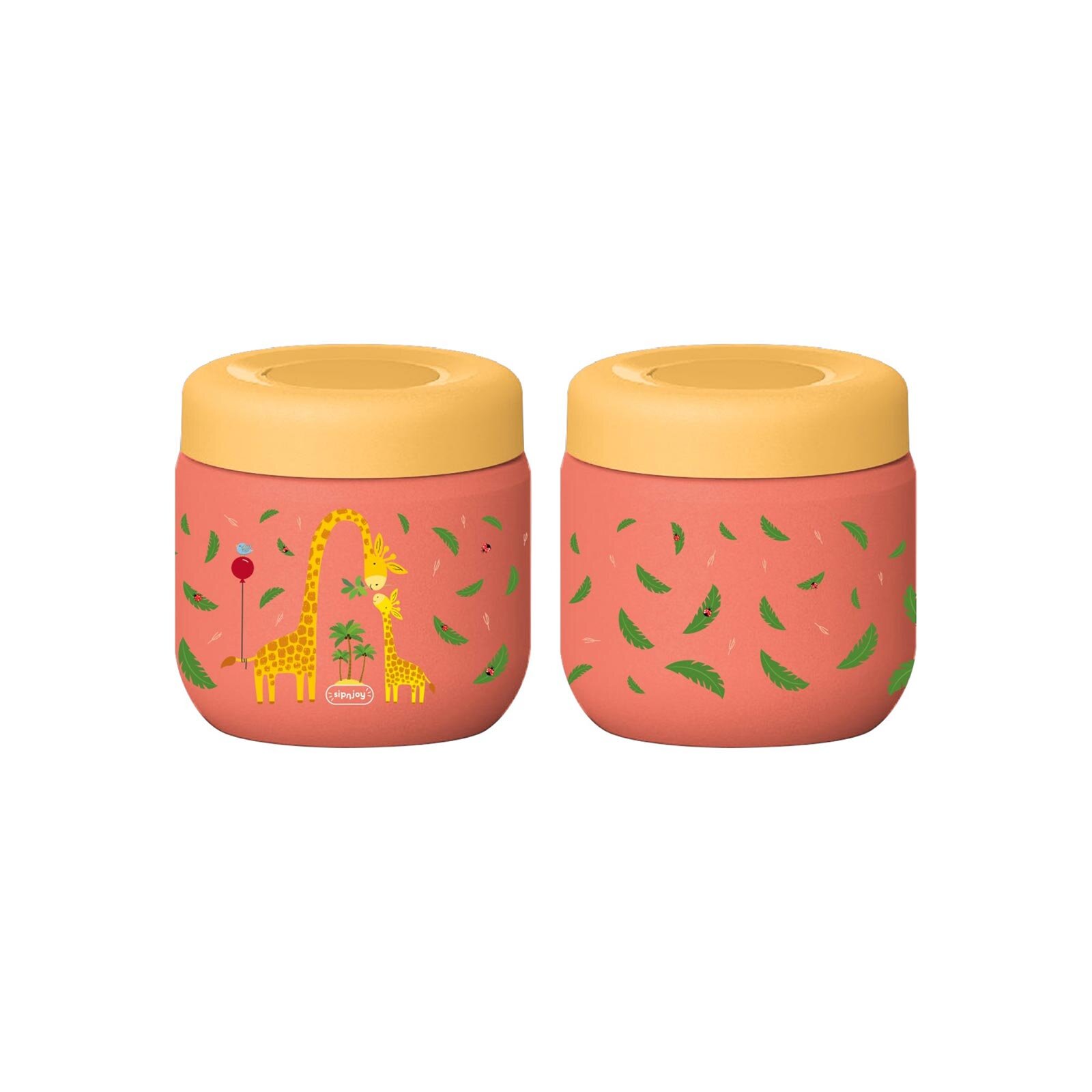 - Termos Yemek Kabı | 360 ml - Giggle Giraffe - Termos Yemek Kabı | 360 ml - Giggle Giraffe