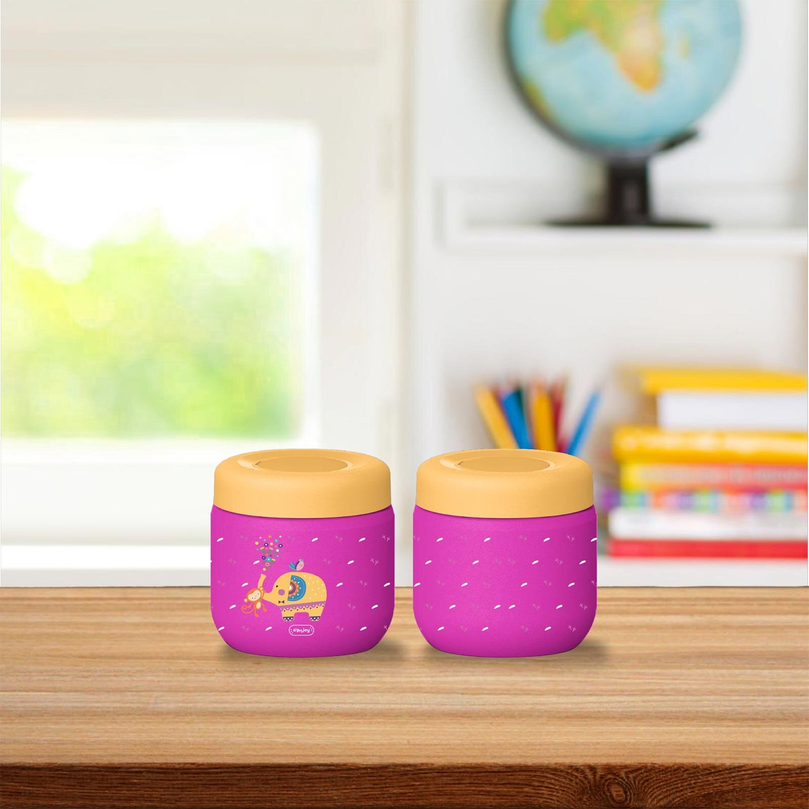 - Termos Yemek Kabı | 360 ml - Jolly Elephant - Termos Yemek Kabı | 360 ml - Jolly Elephant