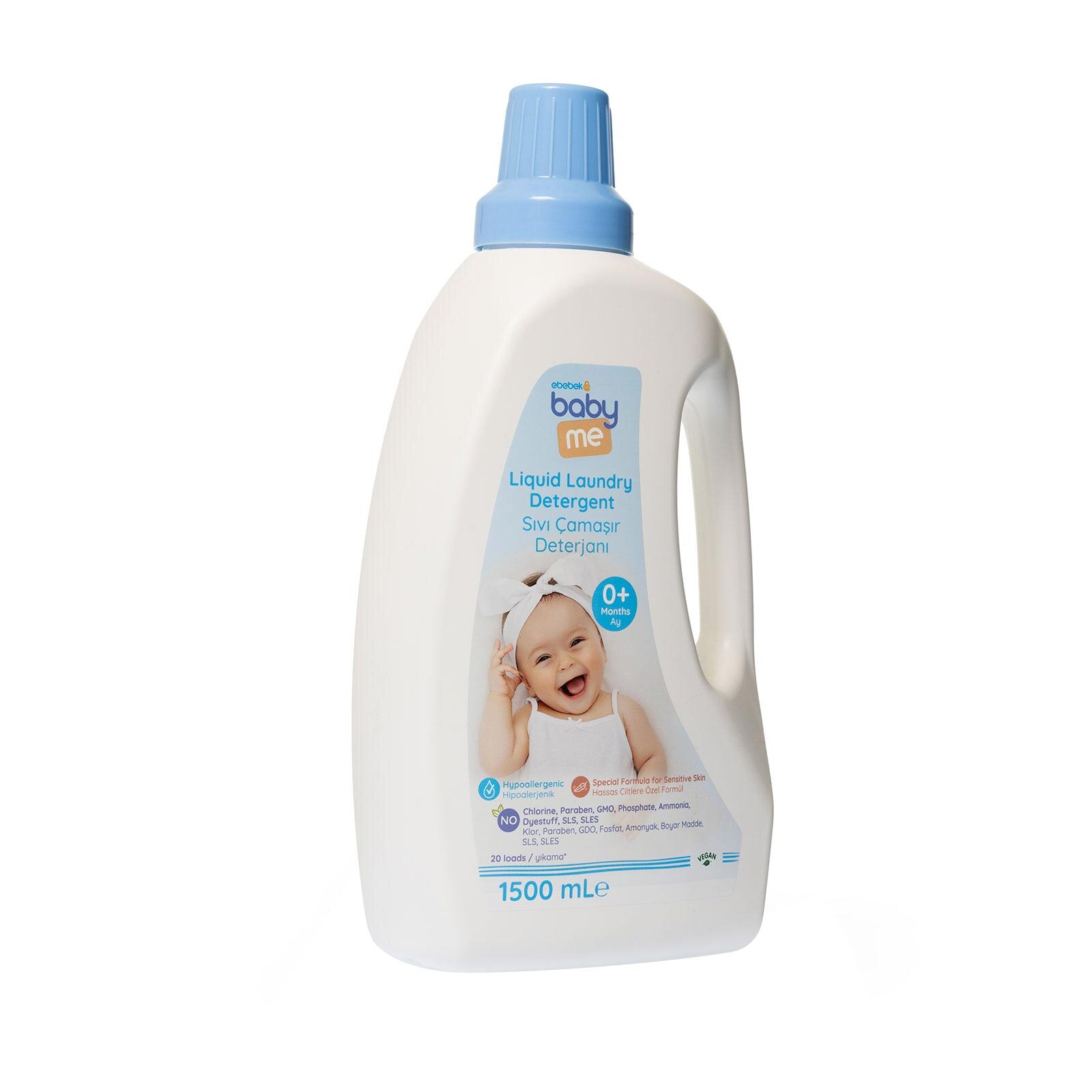 Sıvı Bebek Çamaşır Deterjanı 1500 ml