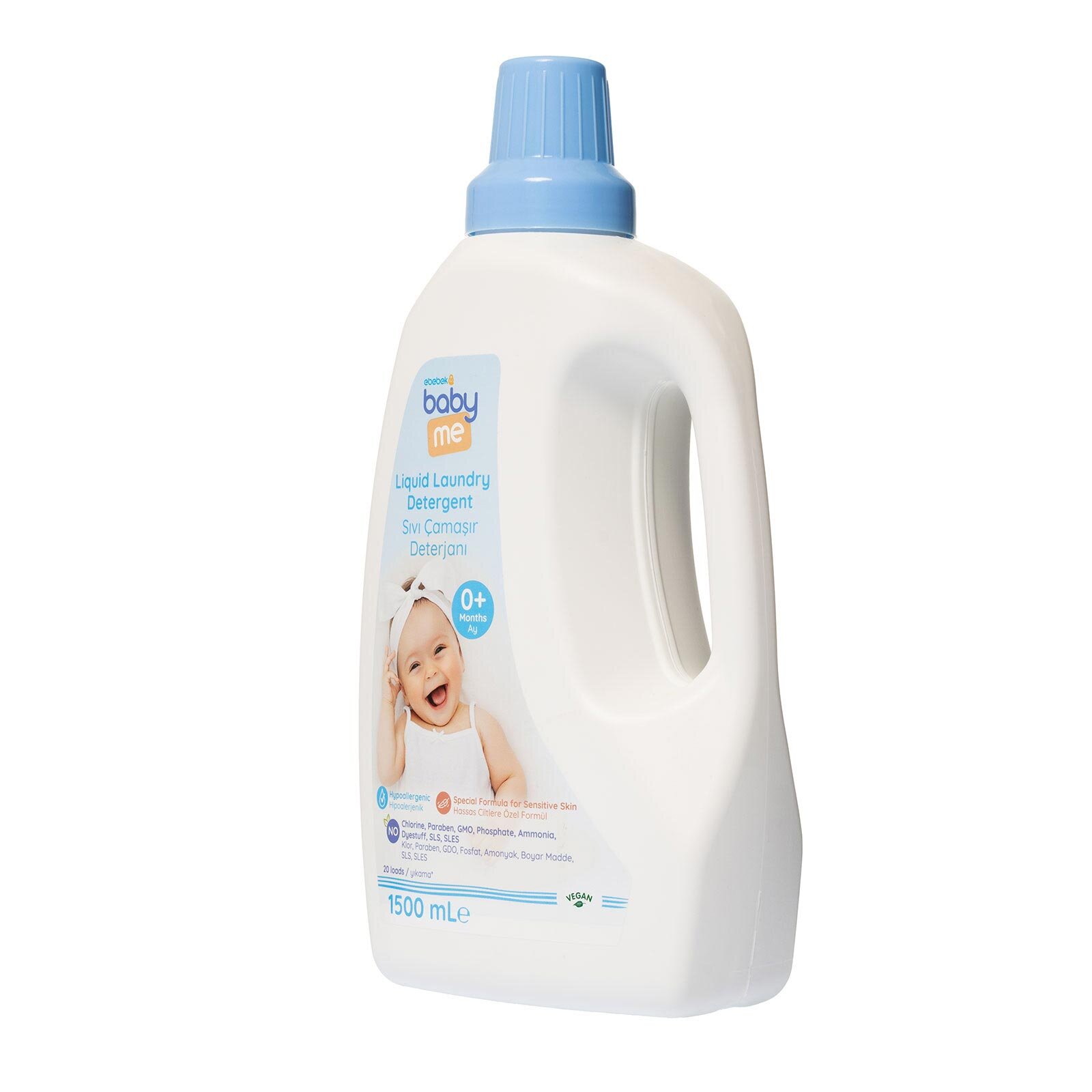 Sıvı Bebek Çamaşır Deterjanı 1500 ml