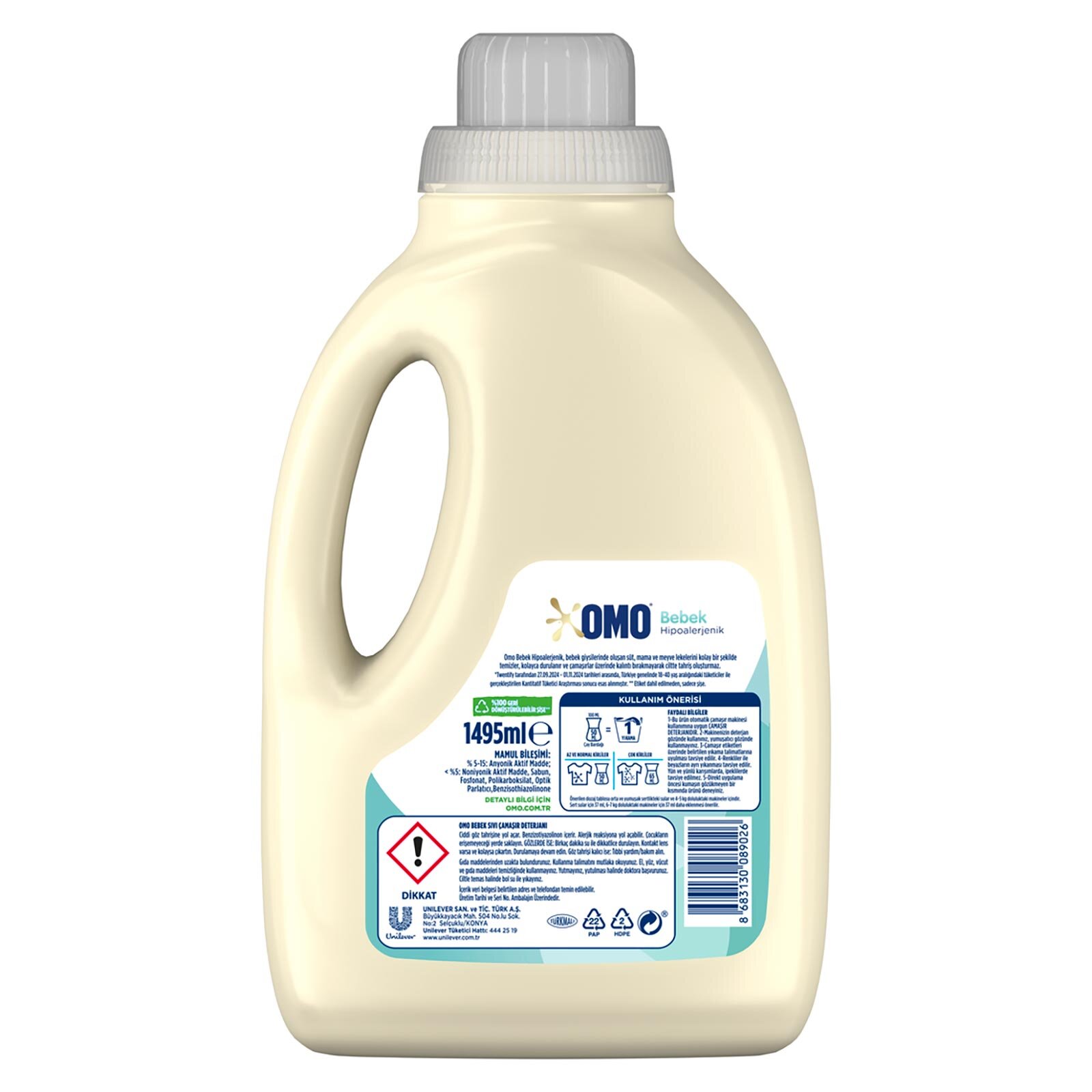 SIVI BEBEK HIPOALERJENIK 1495ML