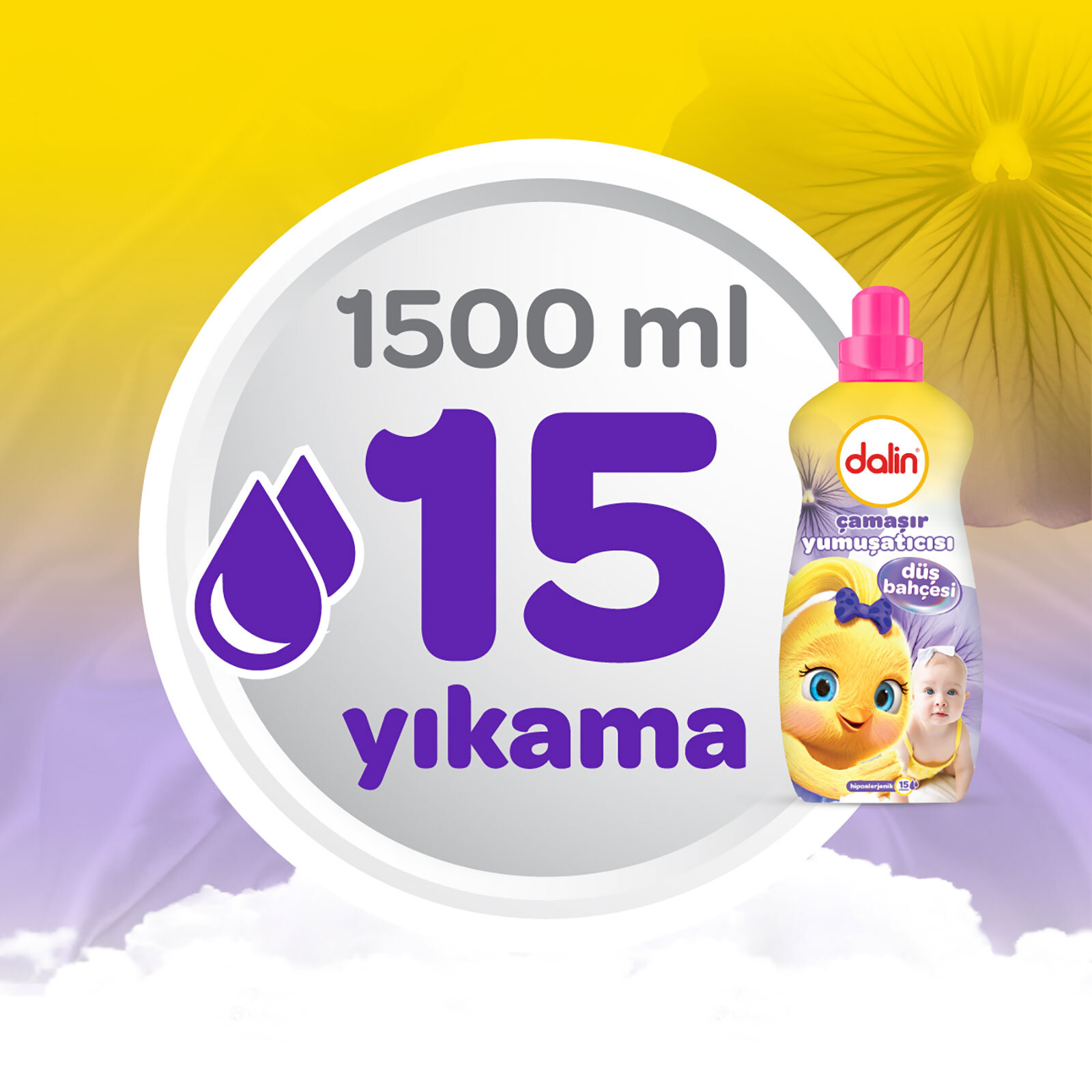 Sıvı Yumuşatıcı Düş Bahçesi 1500 ml
