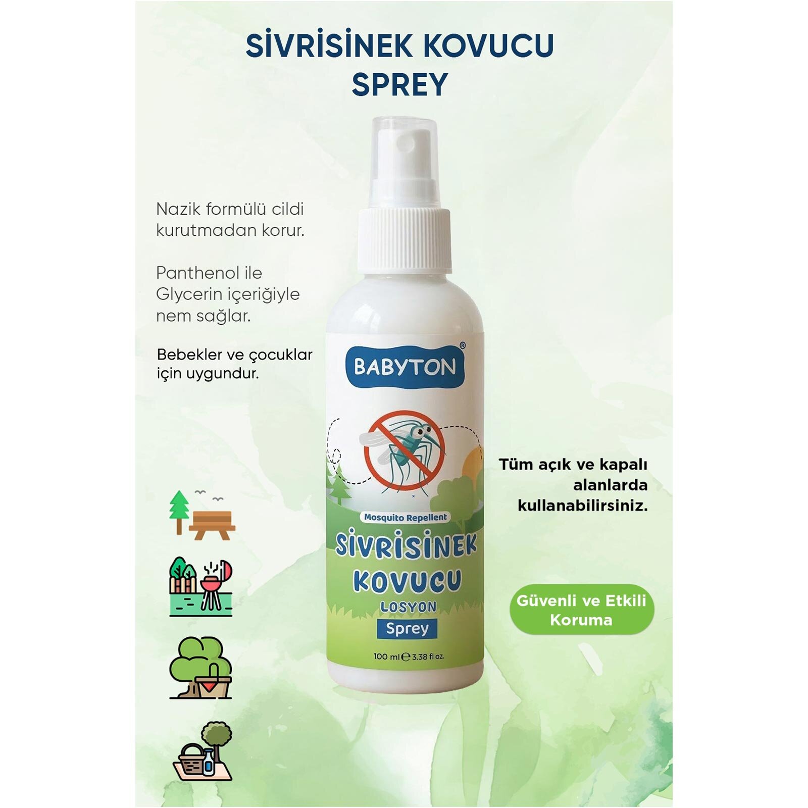 Sivrisinek Kovucu Losyon 100 ml