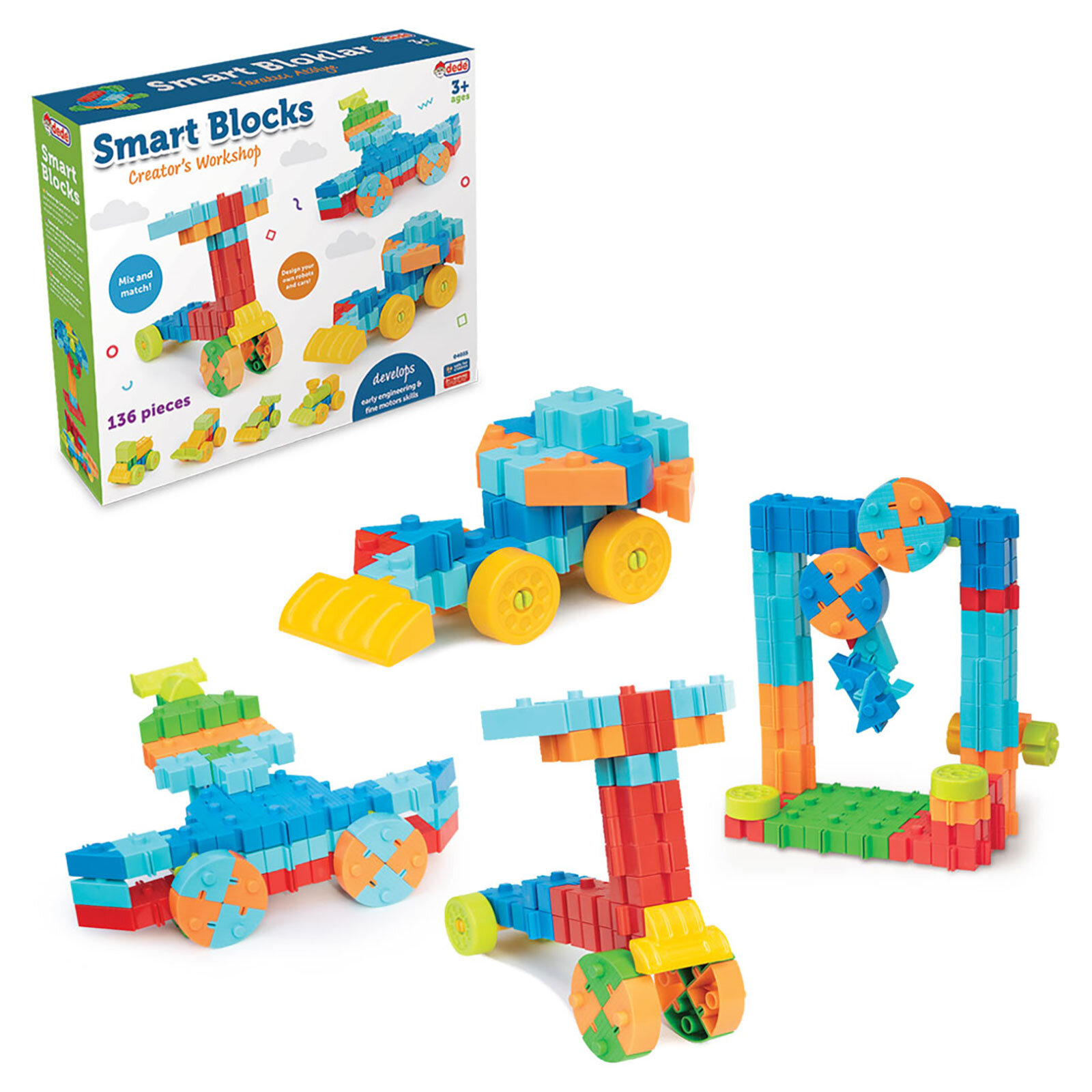 Smart Bloklar 136 Parça