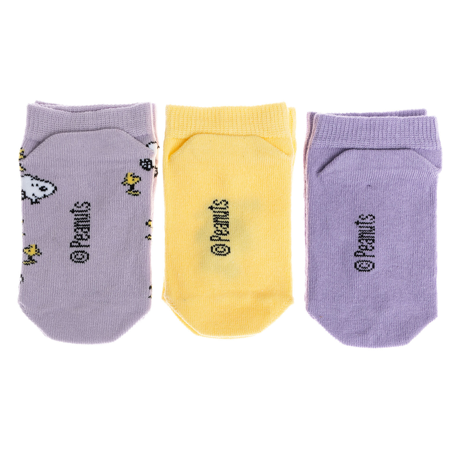 Snoopy 3'lü Bilek Çorap Kız Bebek