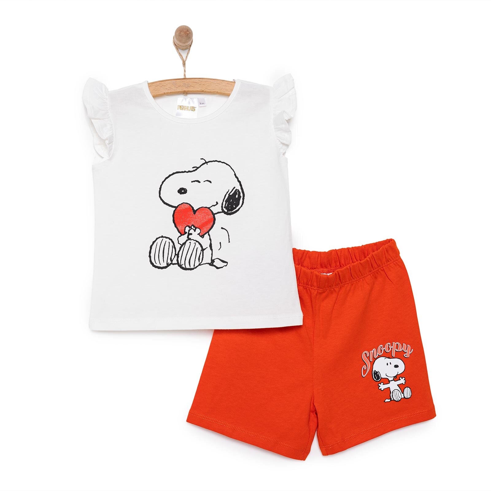 Snoopy Kız Atlet-Şort Kız Bebek