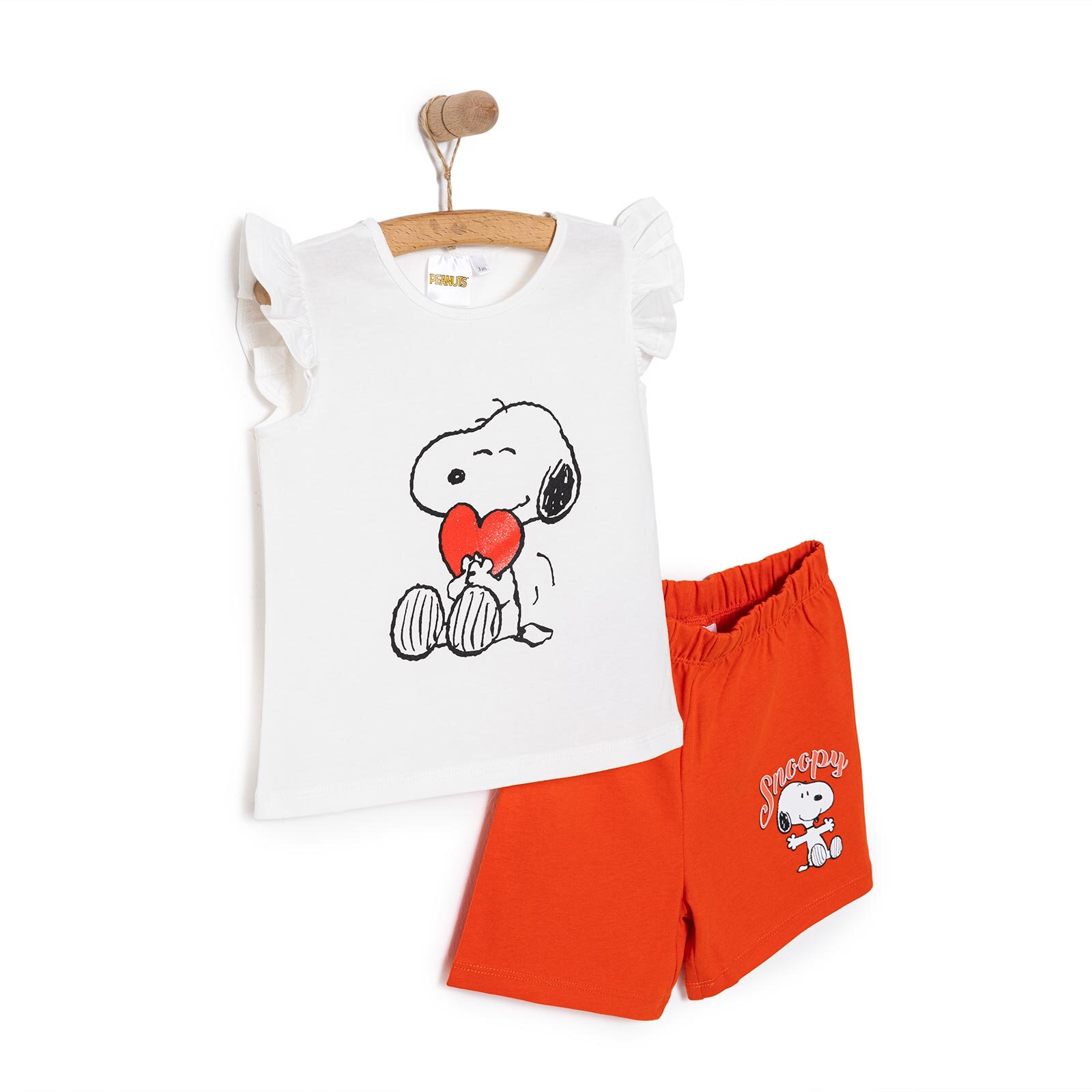 Snoopy Kız Atlet-Şort Kız Bebek