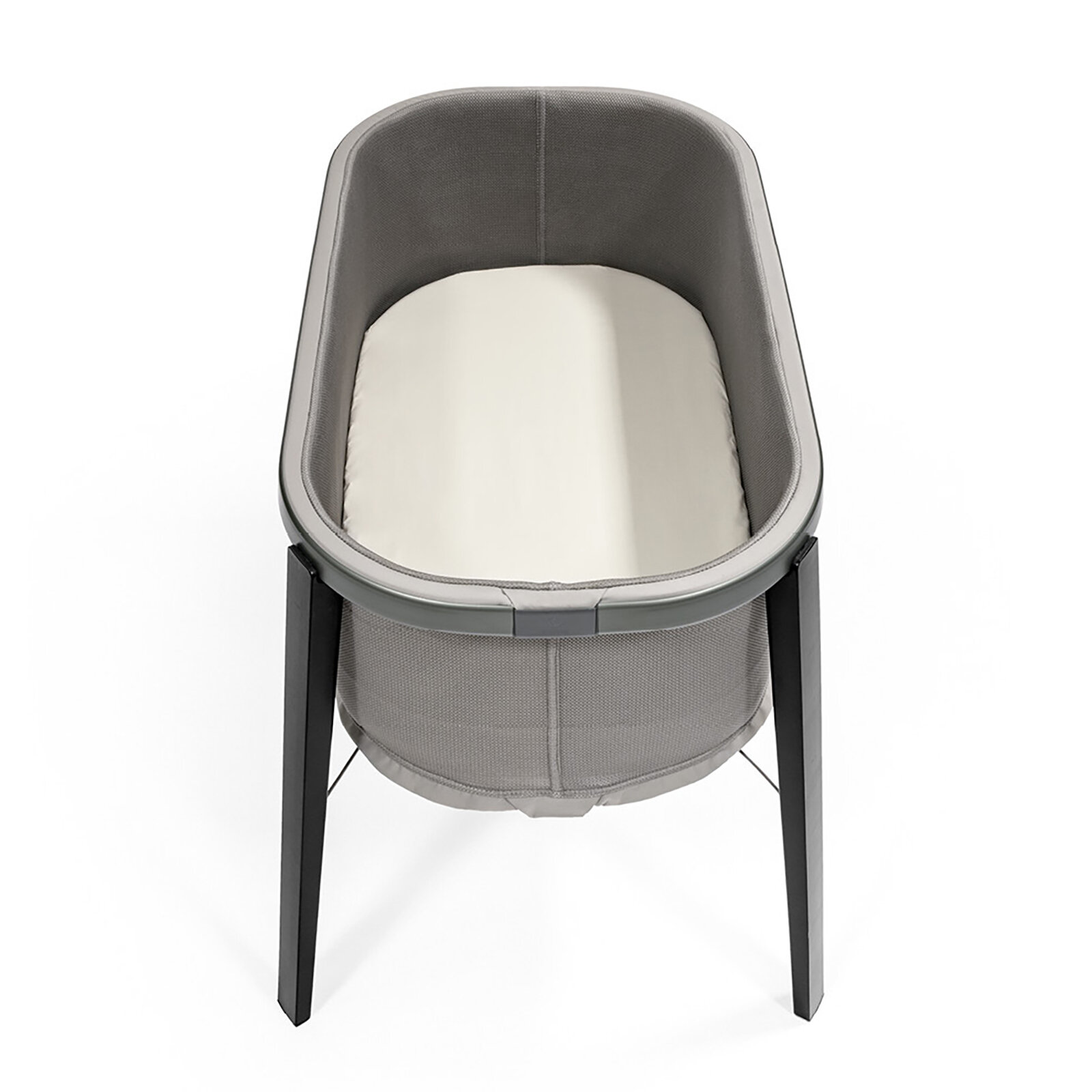 Snoozi Portatif Anne Yanı Beşik Gri