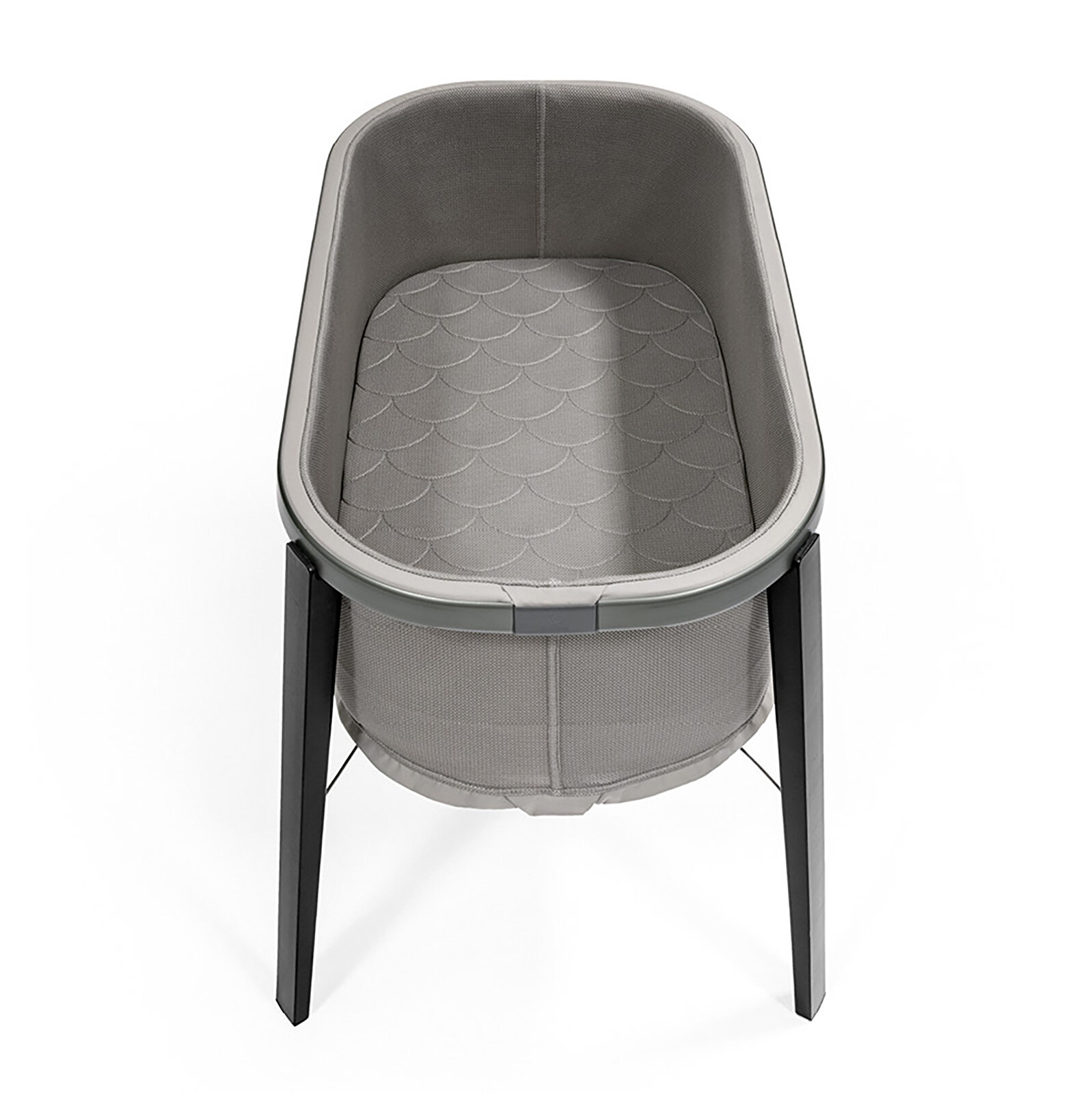 Snoozi Portatif Anne Yanı Beşik Gri