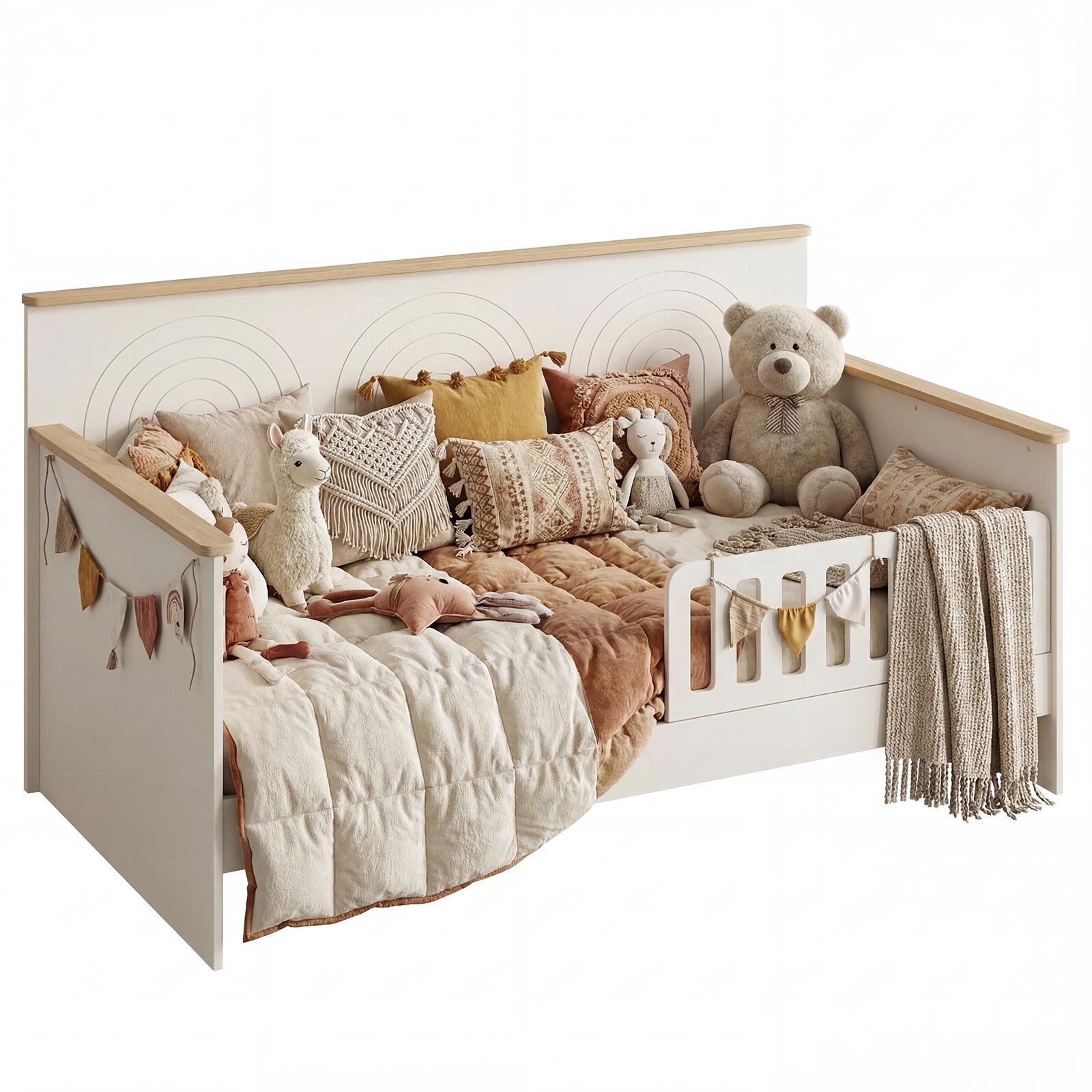 Solid Sedir Karyola 90X190