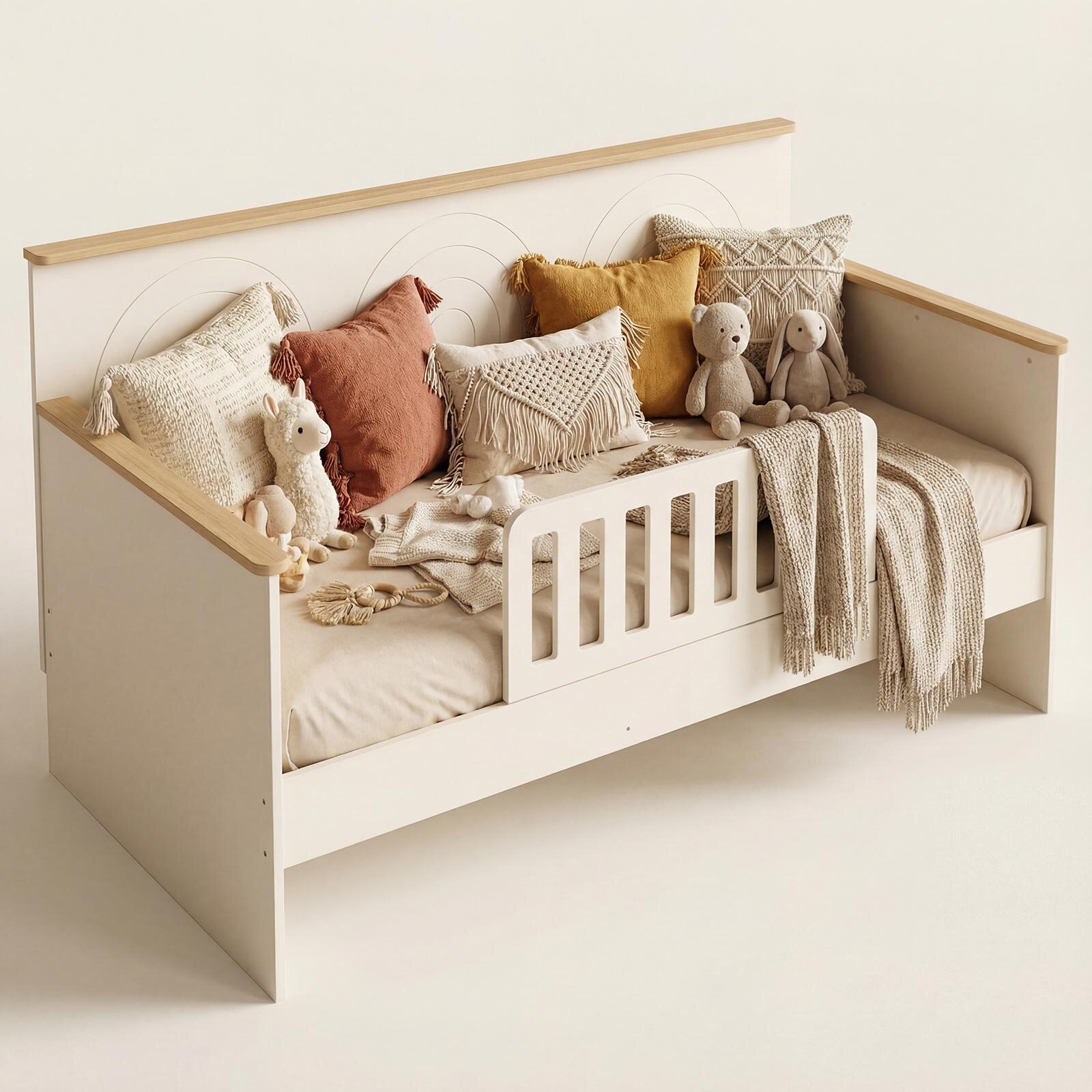 Solid Sedir Karyola 90X190