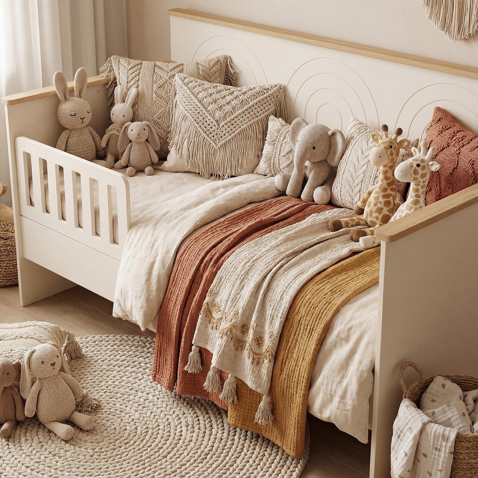 Solid Sedir Karyola 90X190