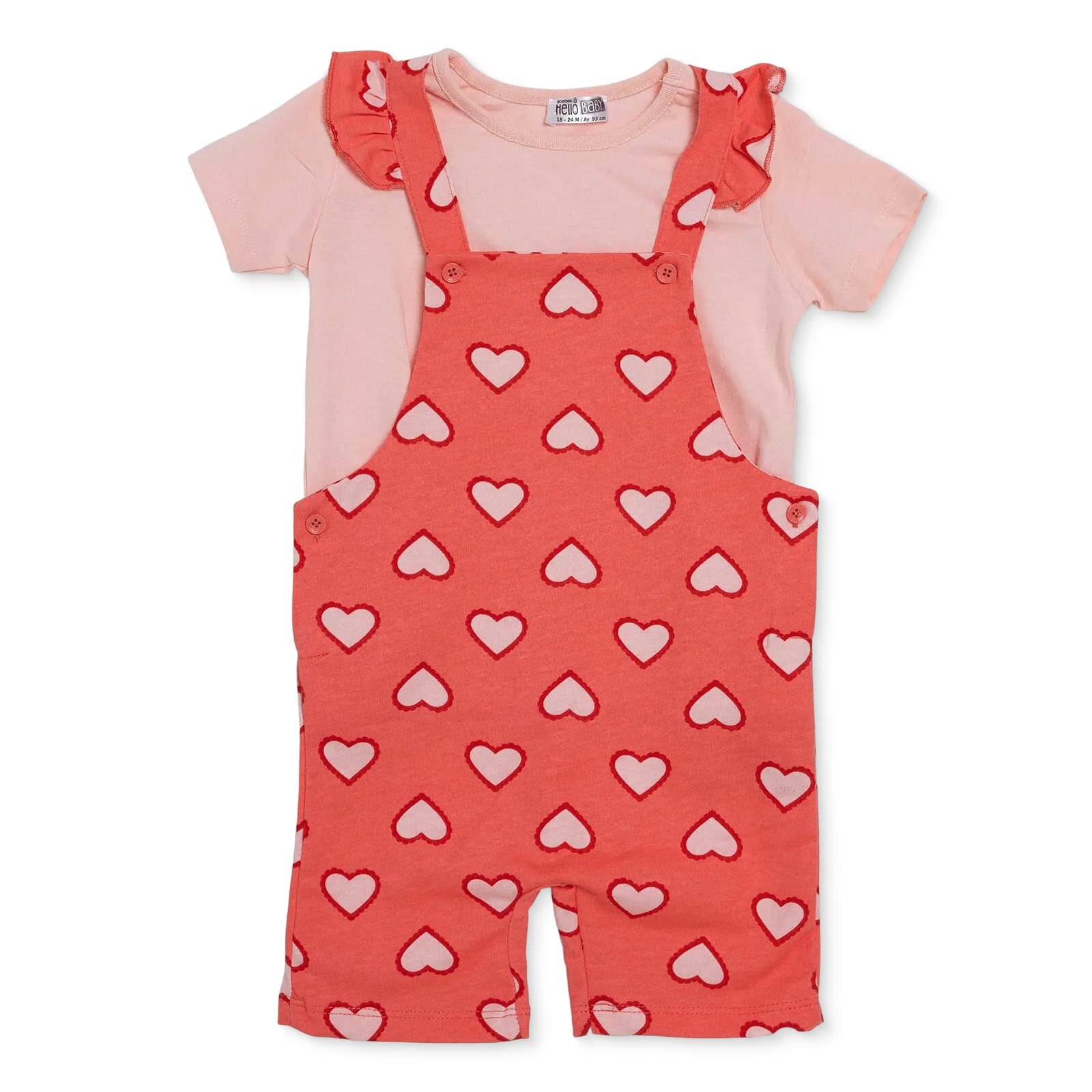 Şort Salopet-Tshirt