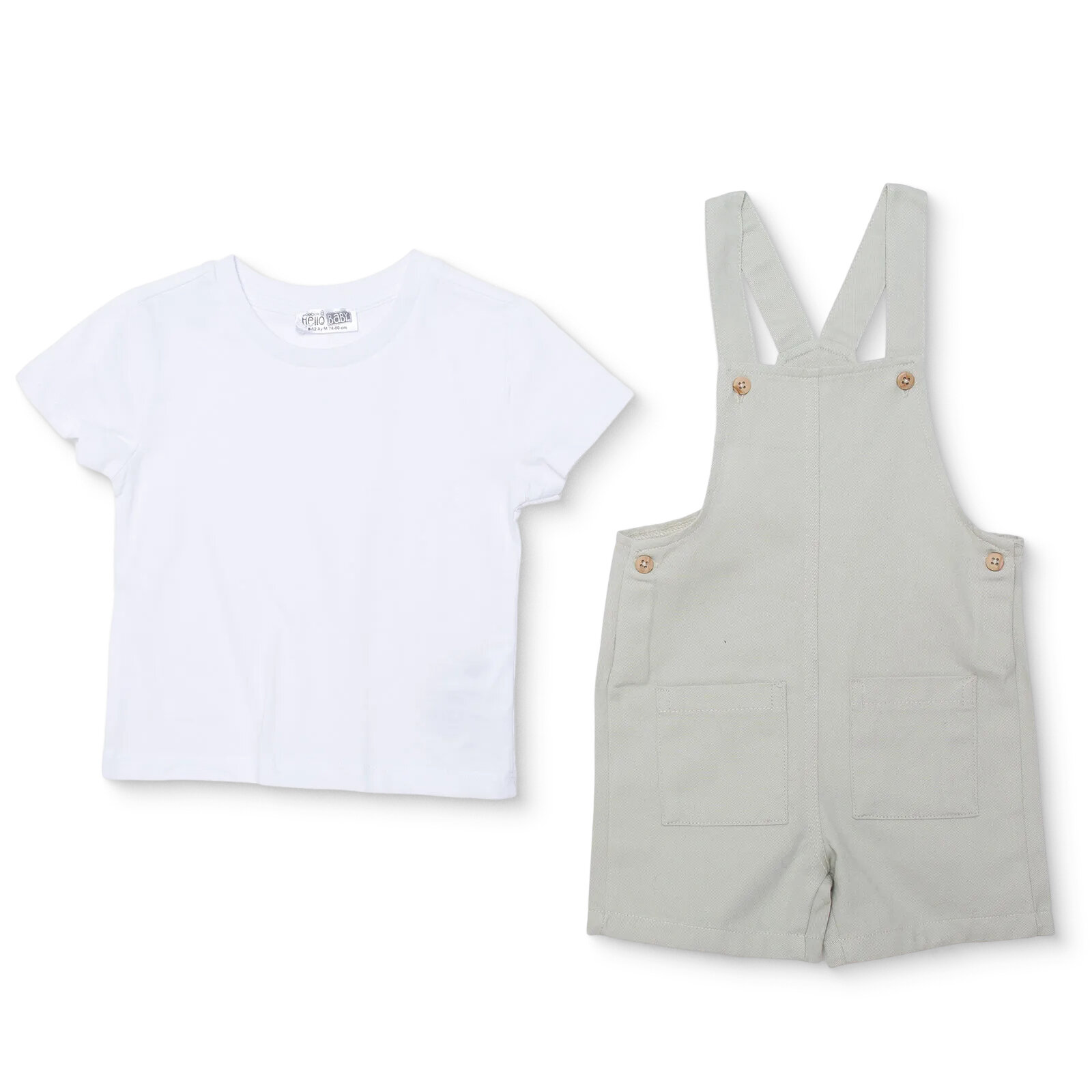 Şort Salopet-Tshirt Şort Salopet-Tshirt