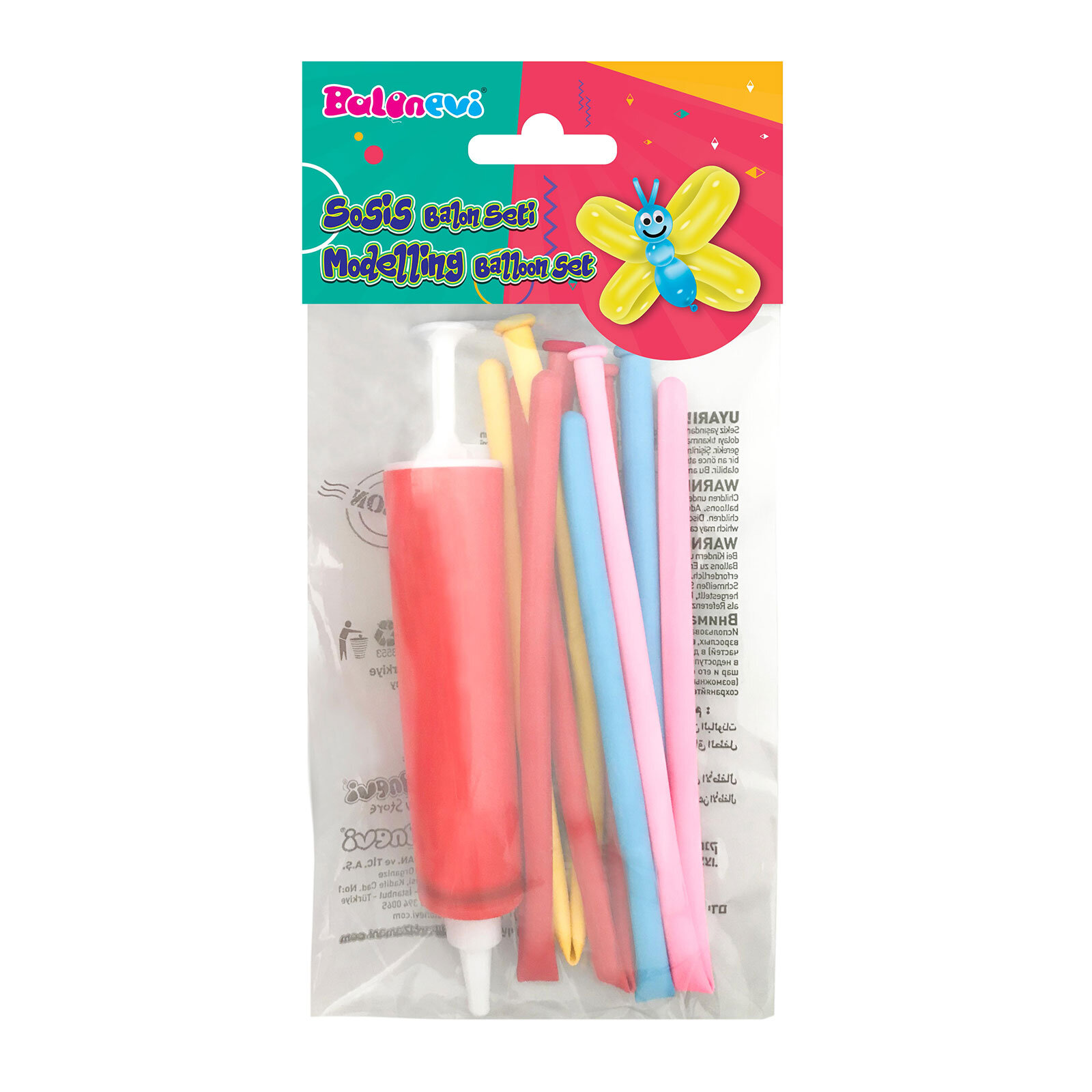 Sosis Balon Seti Sosis Balon Seti