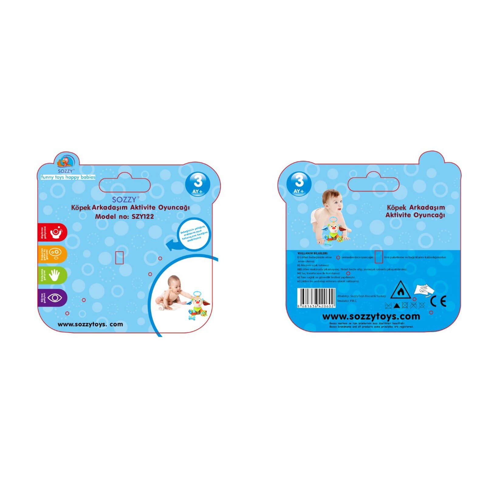 Hayvanlar Arkadaşım Aktivite Oyuncağı Asortili Hayvanlar Arkadaşım Aktivite Oyuncağı Asortili