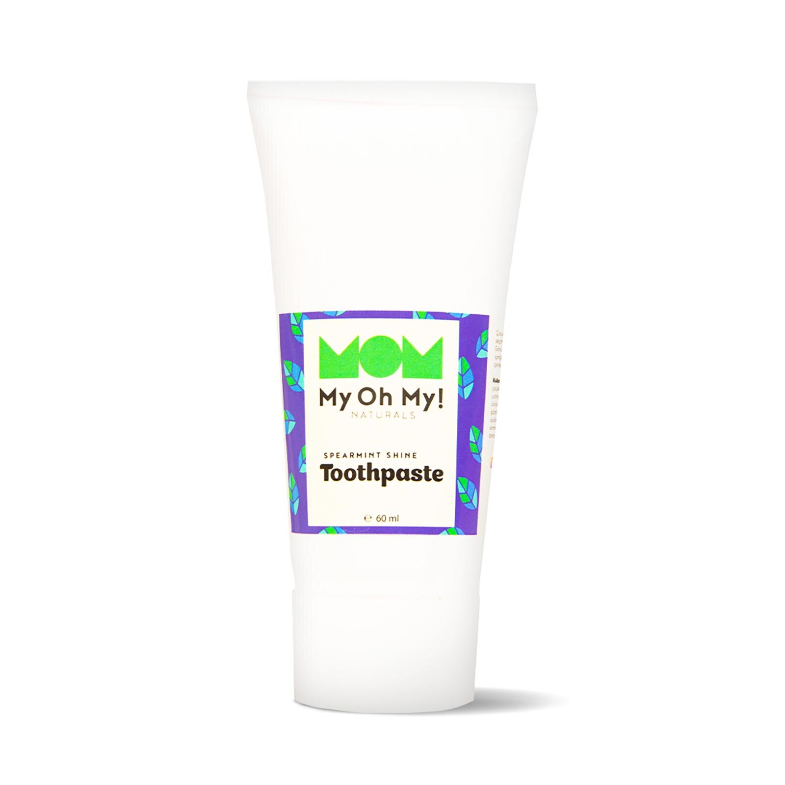 Spearmint Shine | Organik Tatlı Nane Uçucu Yağlı Florürlü Çocuk Diş Macunu