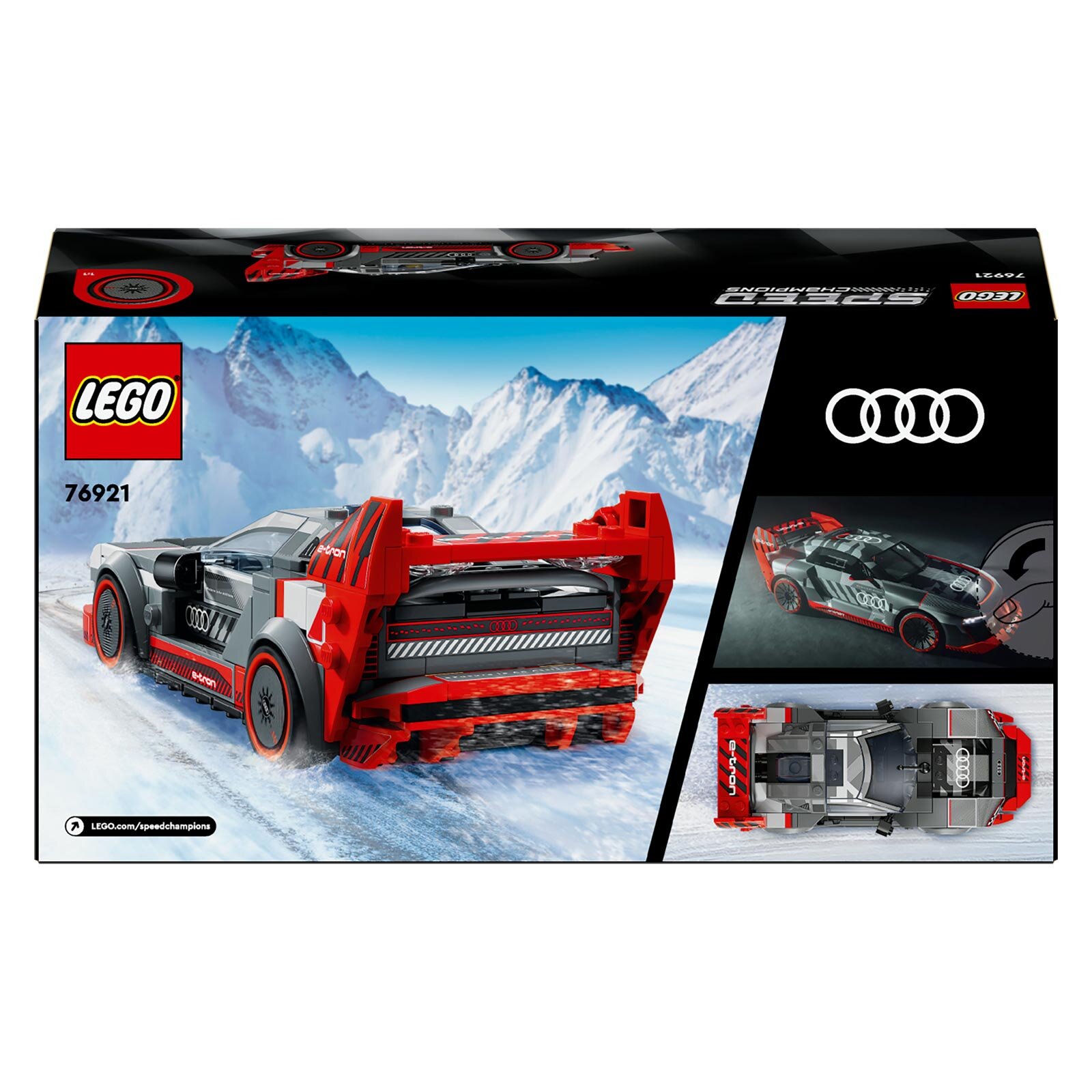 Speed Champions Audi S1 e-tron quattro Yarış Arabası 76921 - 9 Yaş ve Üzeri Çocuklar için K
