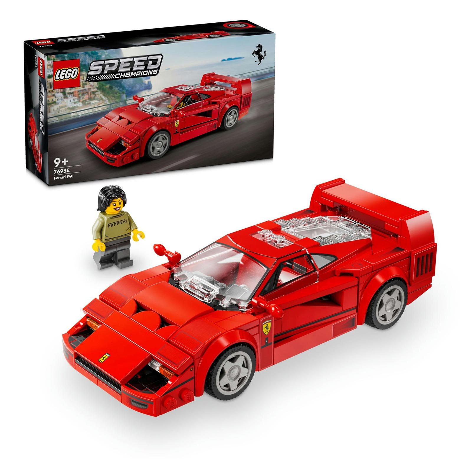 Speed Champions Ferrari F40 Süper Araba Oyuncak Araç 76934 Speed Champions Ferrari F40 Süper Araba Oyuncak Araç 76934