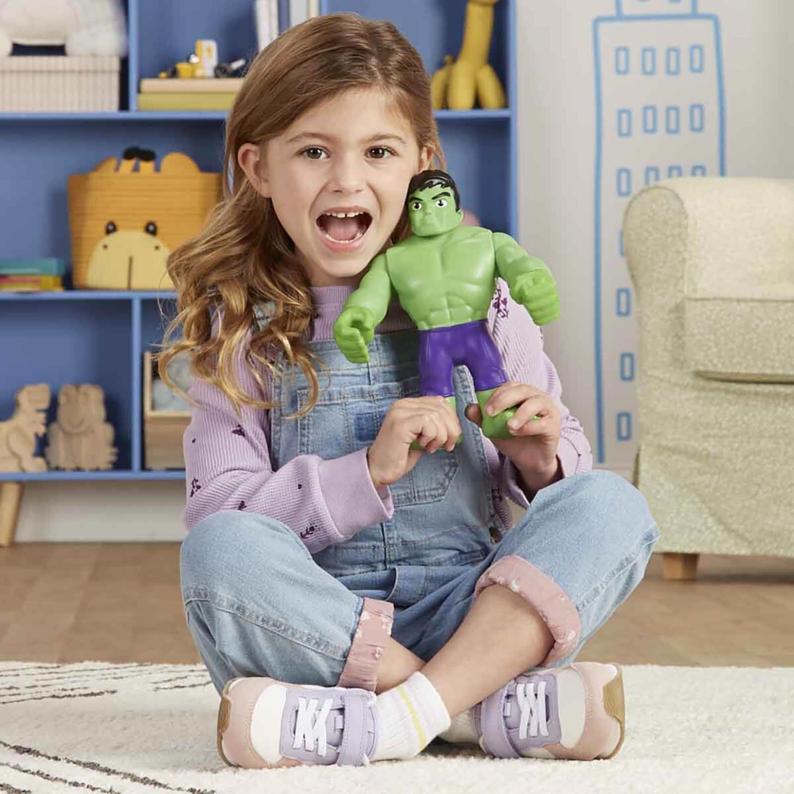 Spider-Man ve Harika Arkadaşları Hulk Büyük Figür Oyuncak