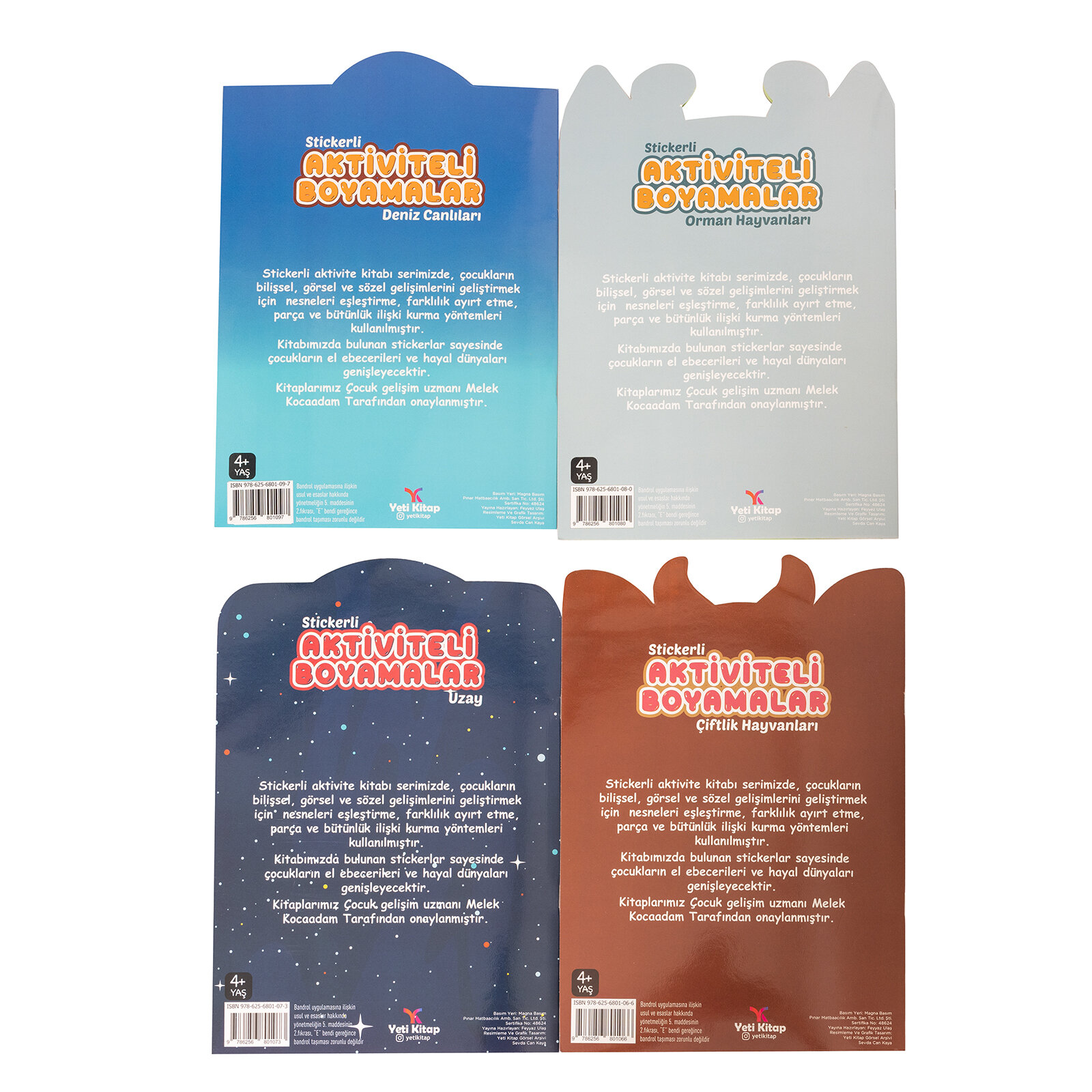 Stickerli  Boyama Seti